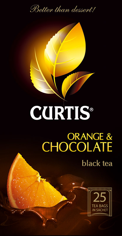 Curtis orange. Чай Curtis Orange Chocolate. Чай с мандарином и шоколадом Кертис. Чай Кертис оранж шоколад. Curtis чай апельсин шоколад.