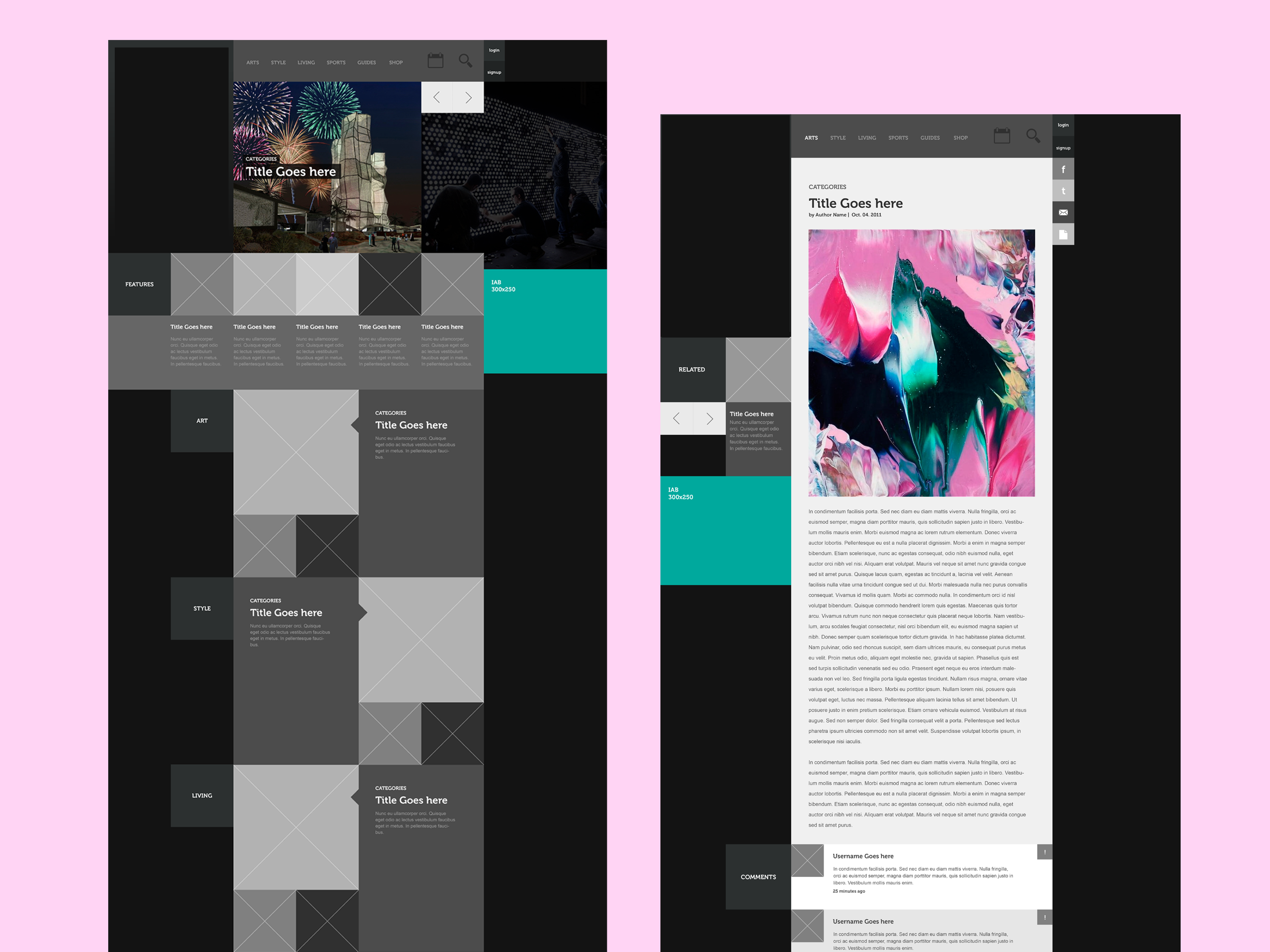 Wireframes