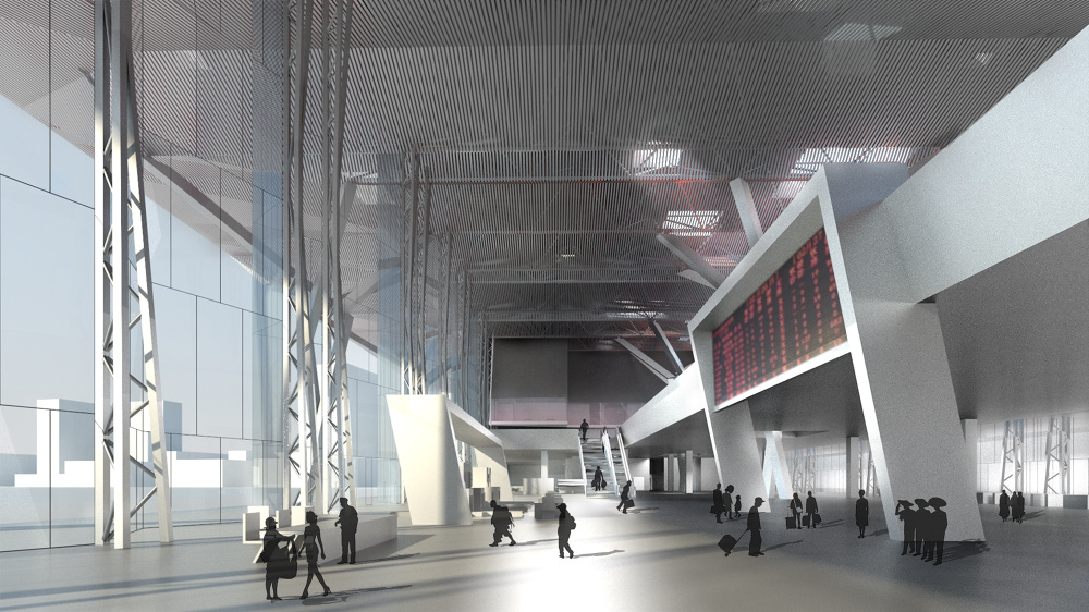 Pingtan Railway Station — VolumeOne Design Studio