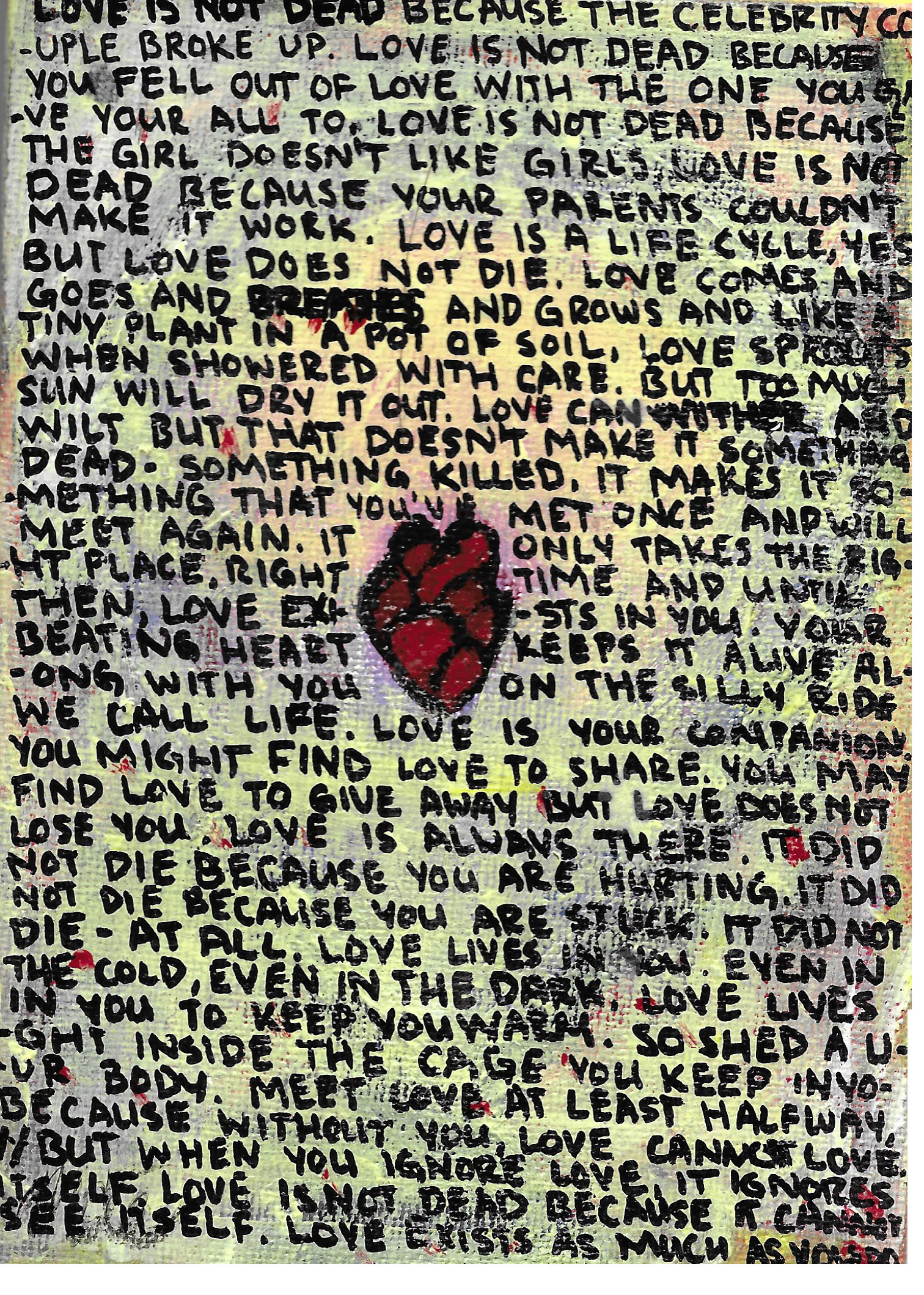 love is not dead - 2020