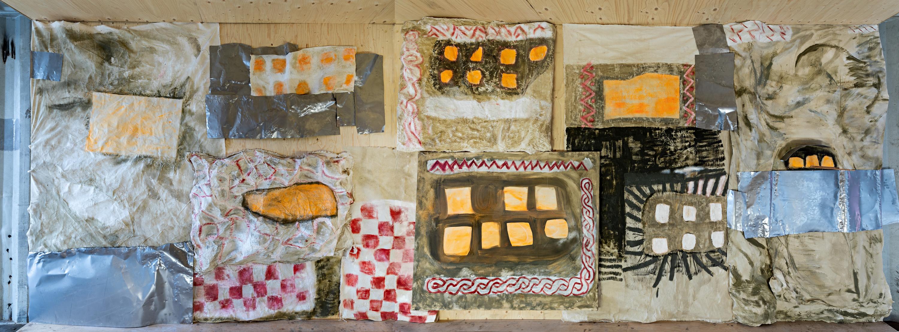 Nina Zeljkovic Nesting Patterns installation view