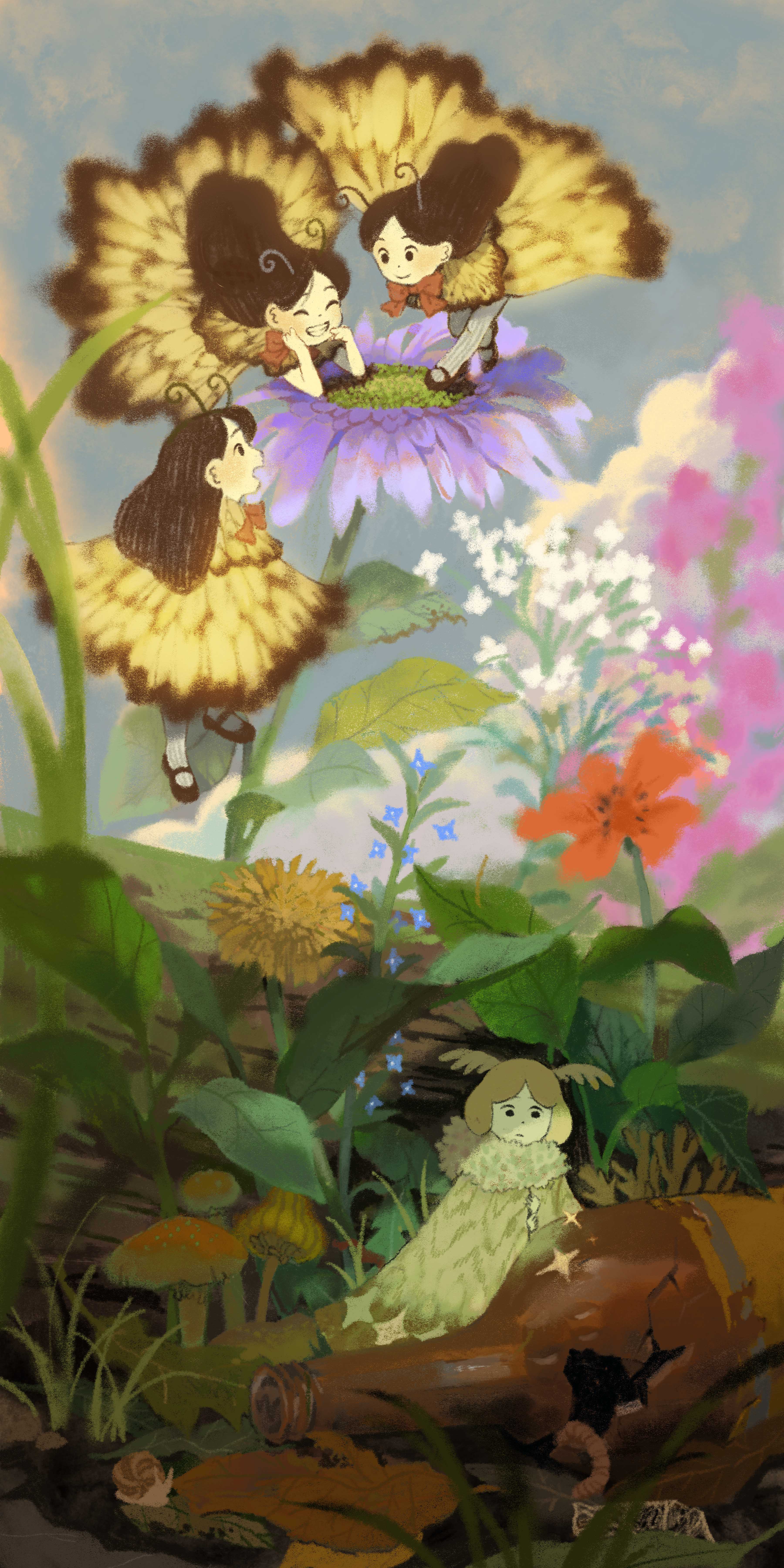 Butterflies and the Moth