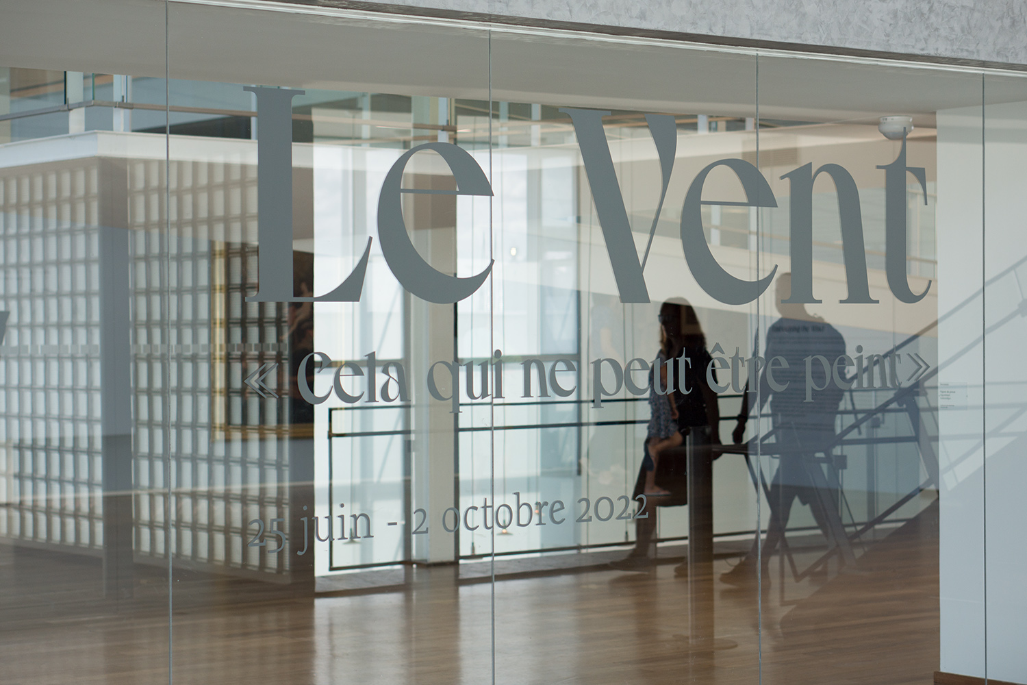 Le Vent. "Cela qui ne peut être peint"  [The Wind. "That which cannot be painted"], group exhibition, MuMa, Le Havre