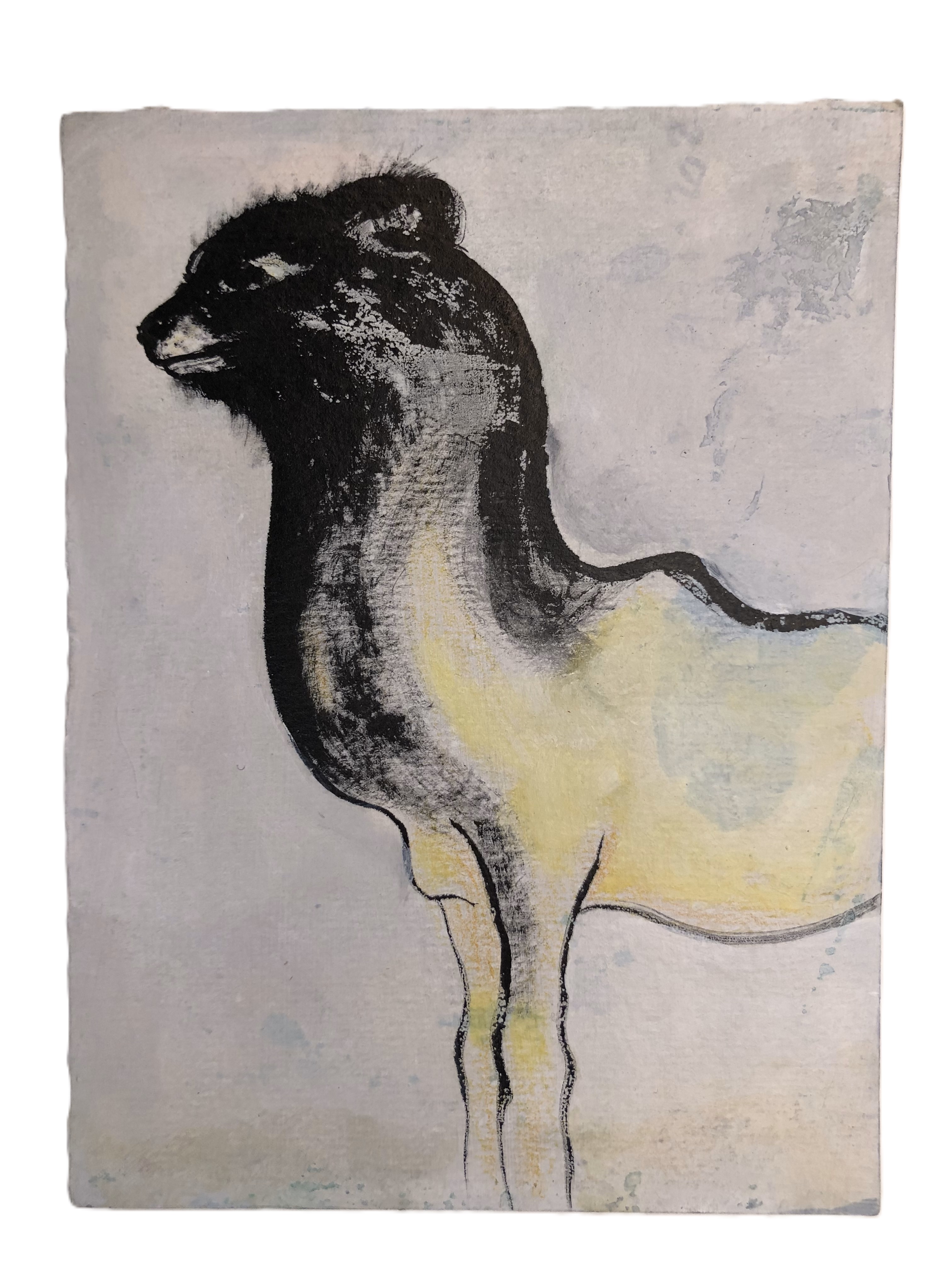 N.C. - Mixed media on paper - 16x12 cm