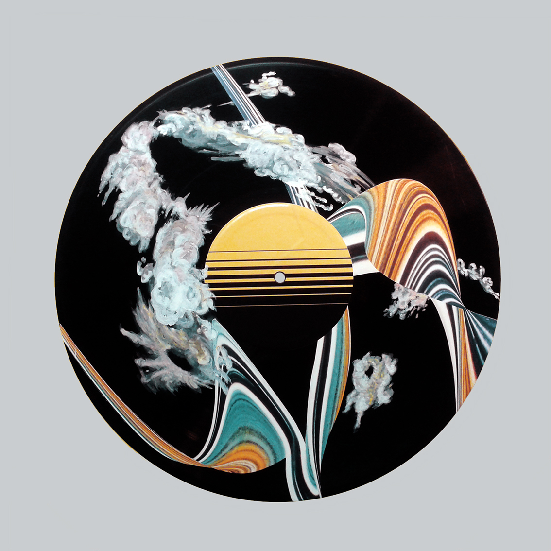 COVINYLE COLLECTION 2020, Série A, no.16, ø 33cm, 46x46cm