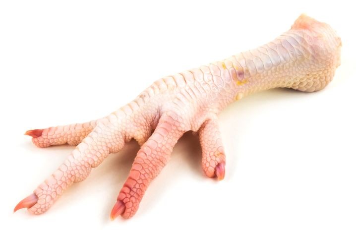 chicken foot raw