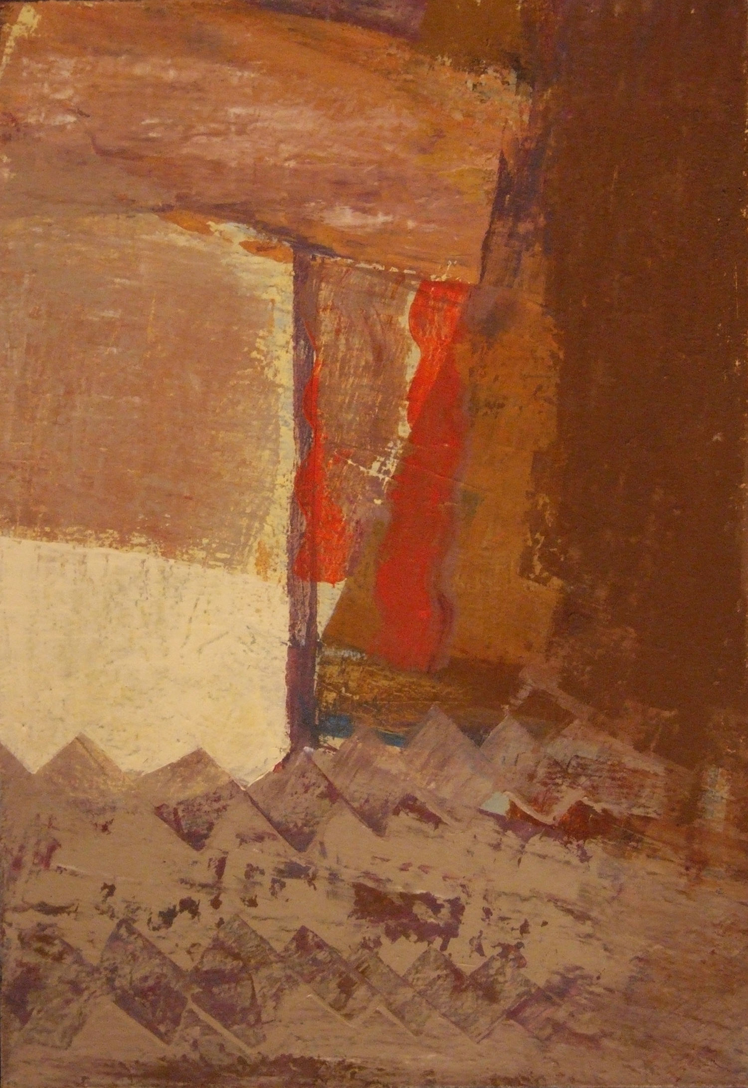 Tamegroute – 2008, Acryl auf Leinwand, 100 x 70 cm