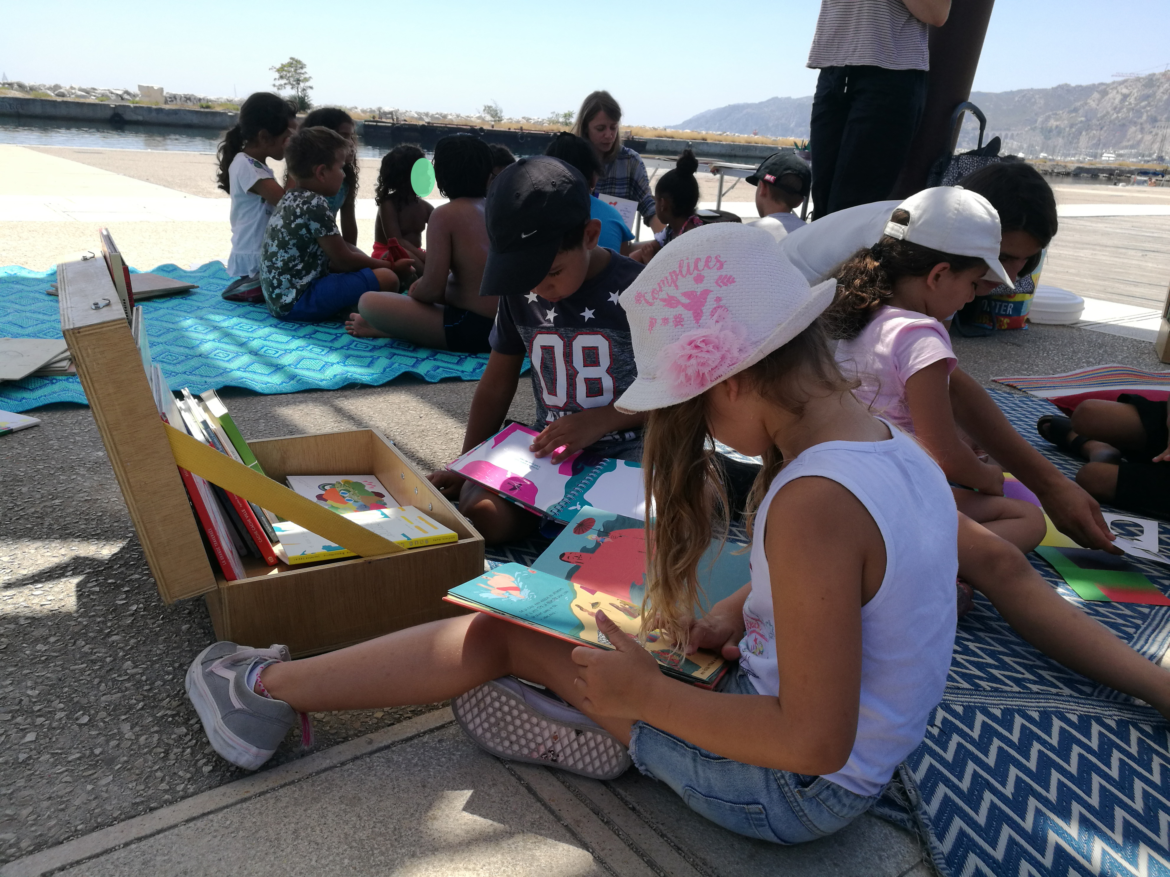 Bibliocyclette à l'Espace Mistral - 2019
