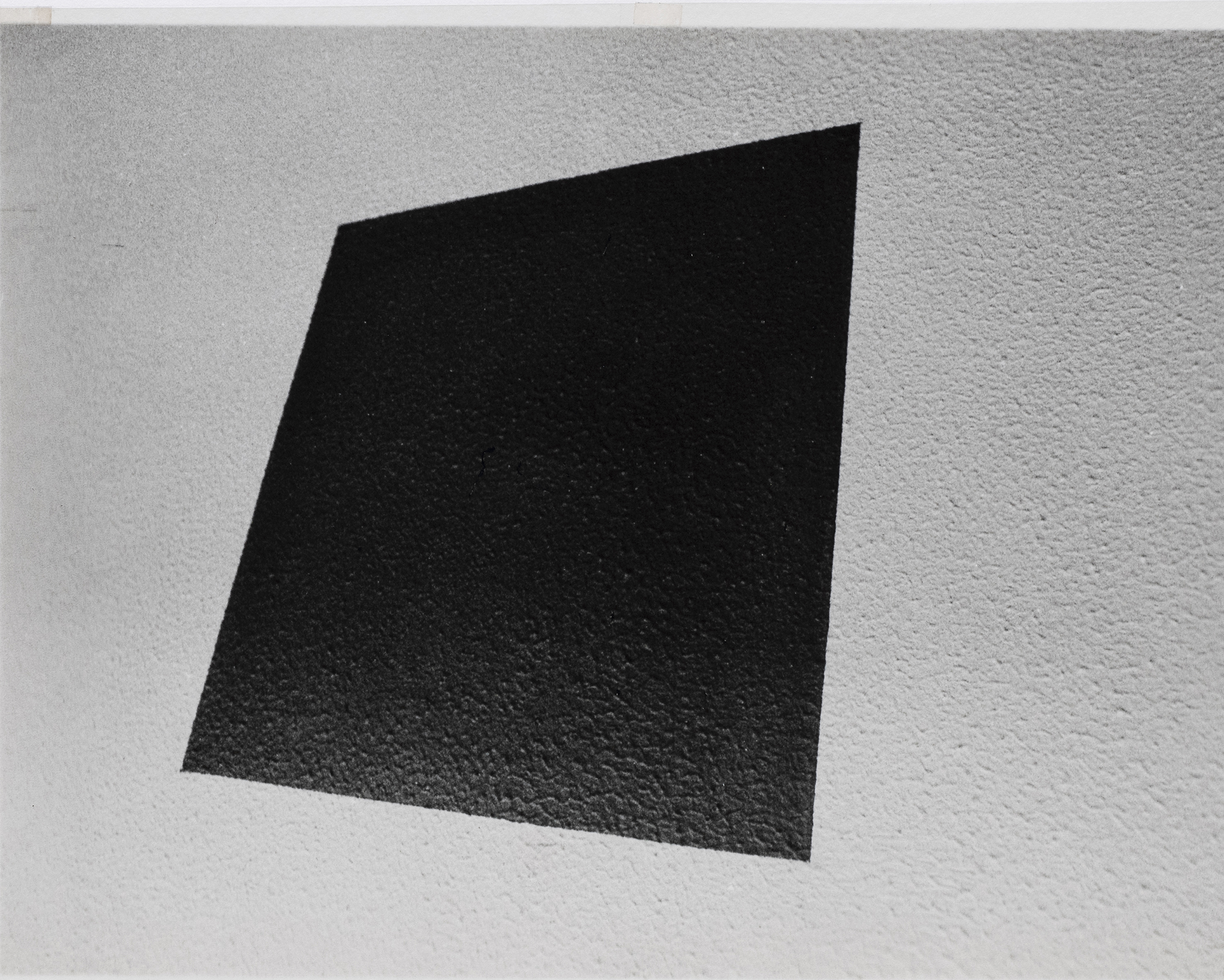 Mario Cresci Alterazione del quadrato, dalla serie Geometria non euclidea, Venezia 1964 - Matera 1972 1972 (detail) ©Mario Cresci