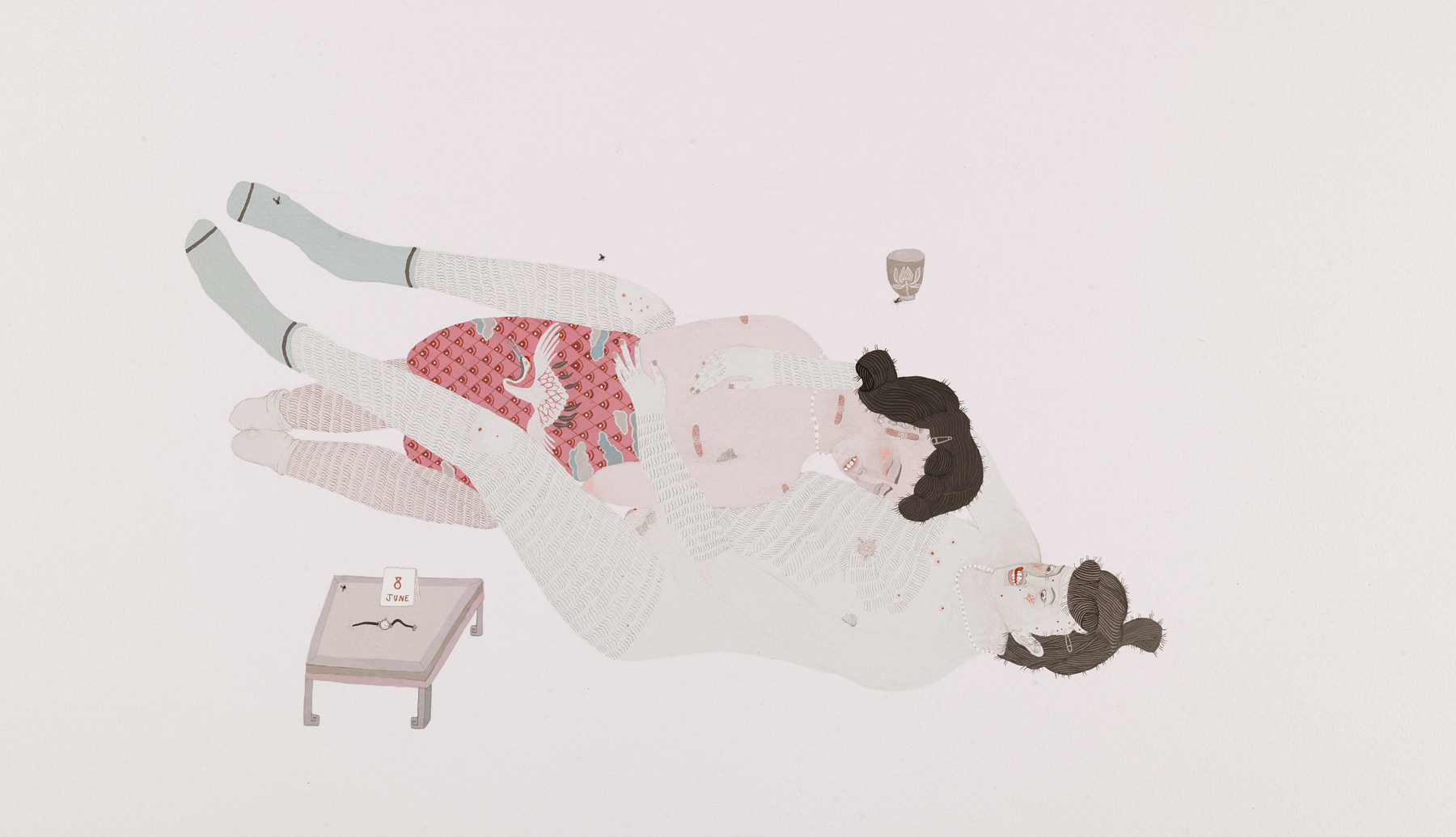 Hungry Ghost Comforting Pink Lady Eighth of June