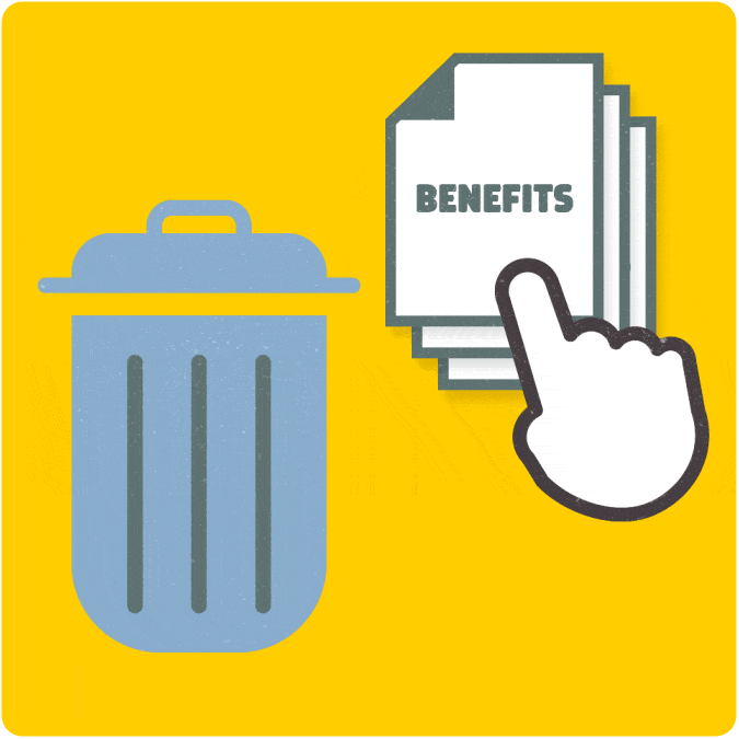 trashing benefits illustration