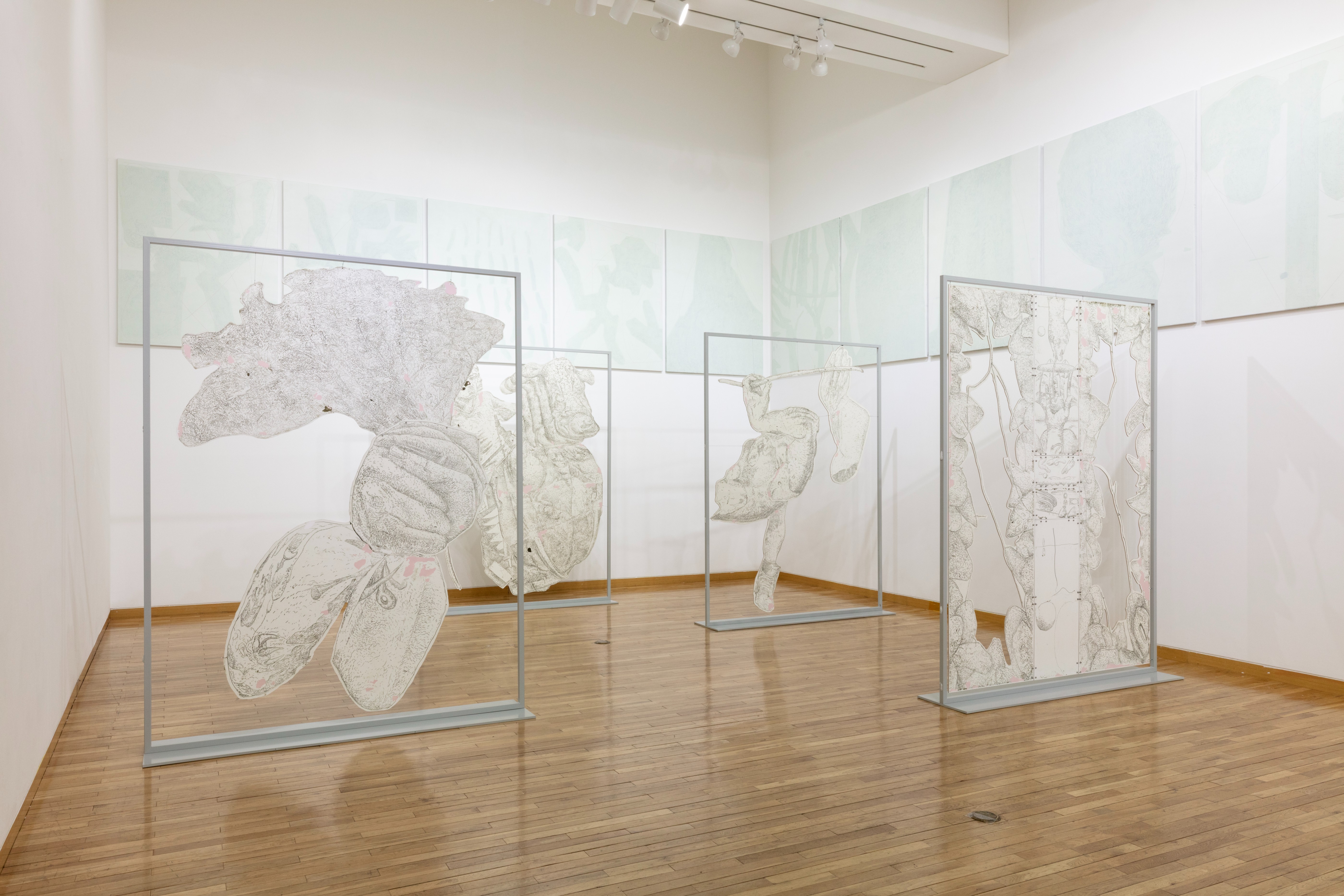 Installation view of Deep Line at Kumho Museum of Art, Seoul, 2023.  Courtesy of Kumho Museum of Art and the artist