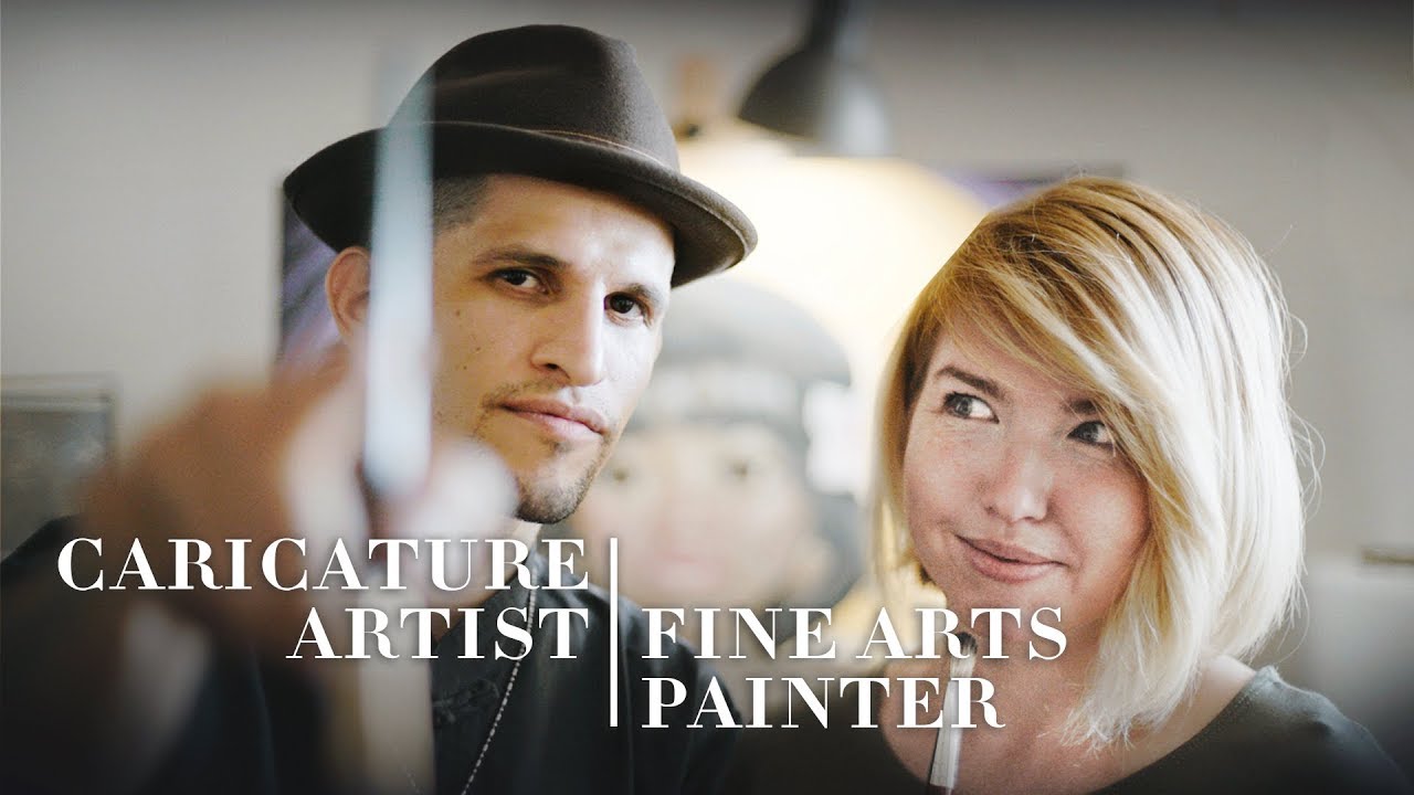 Between Worlds: Caricature Artist & Fine Artist