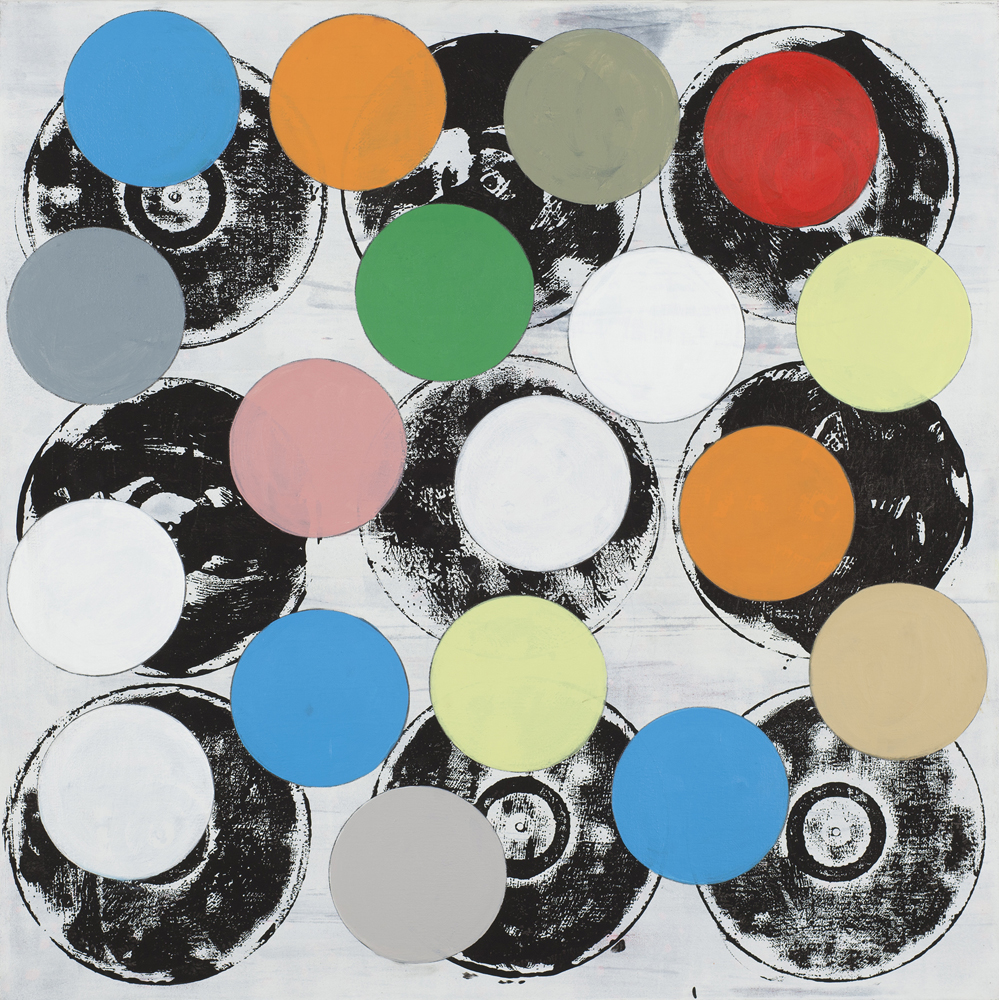 "Untitled", 2015, Acryl on canvas, 120x120 cm