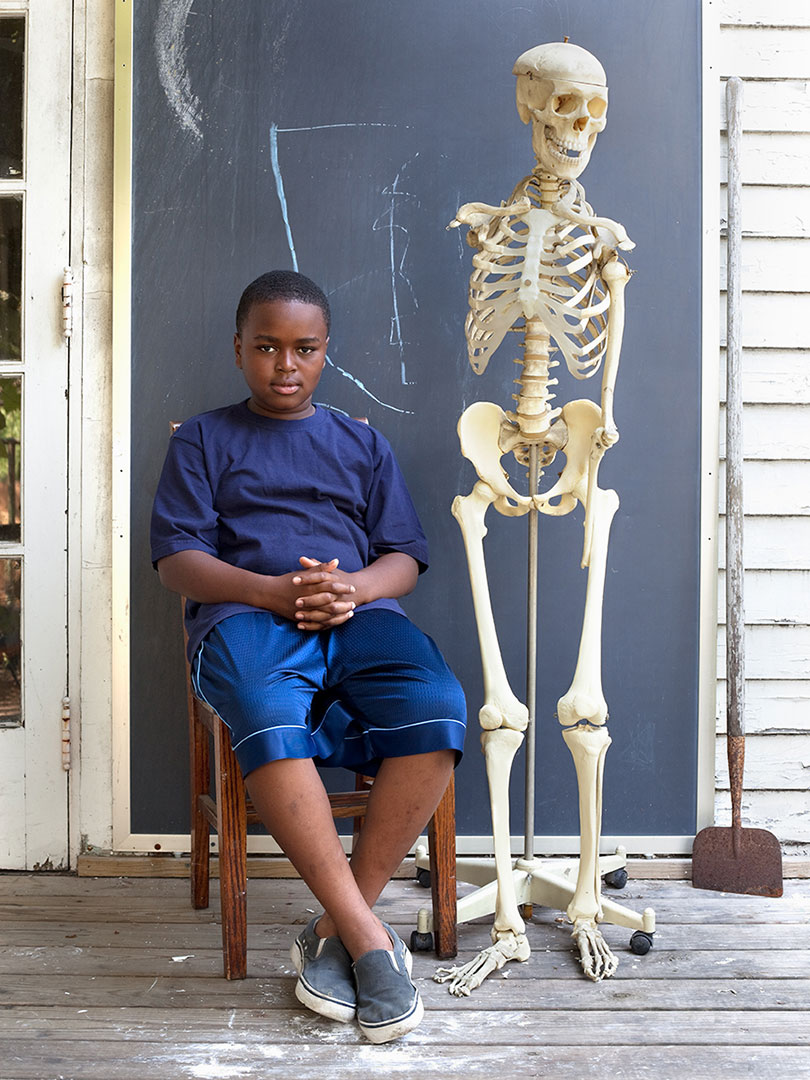 Jason on Paul's porch, 2011