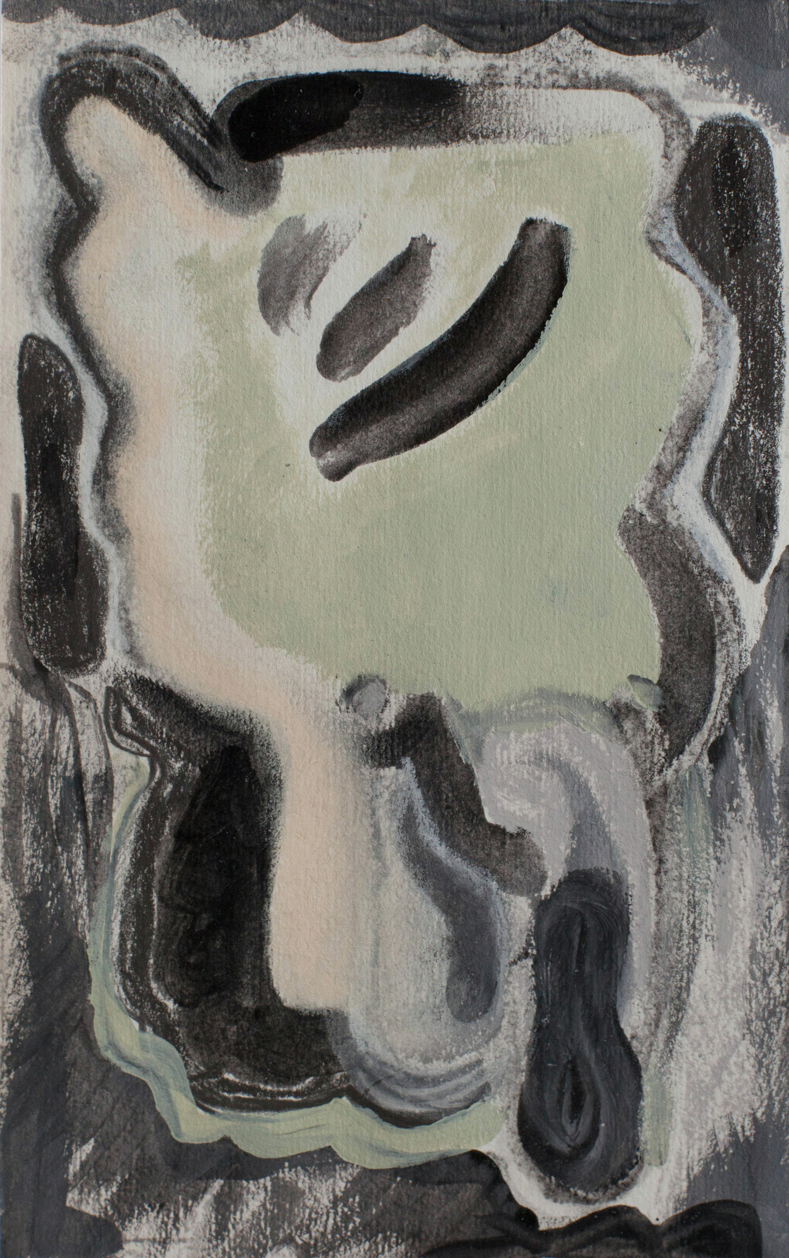 composition sans titre, 5.5 x 8.5 in.