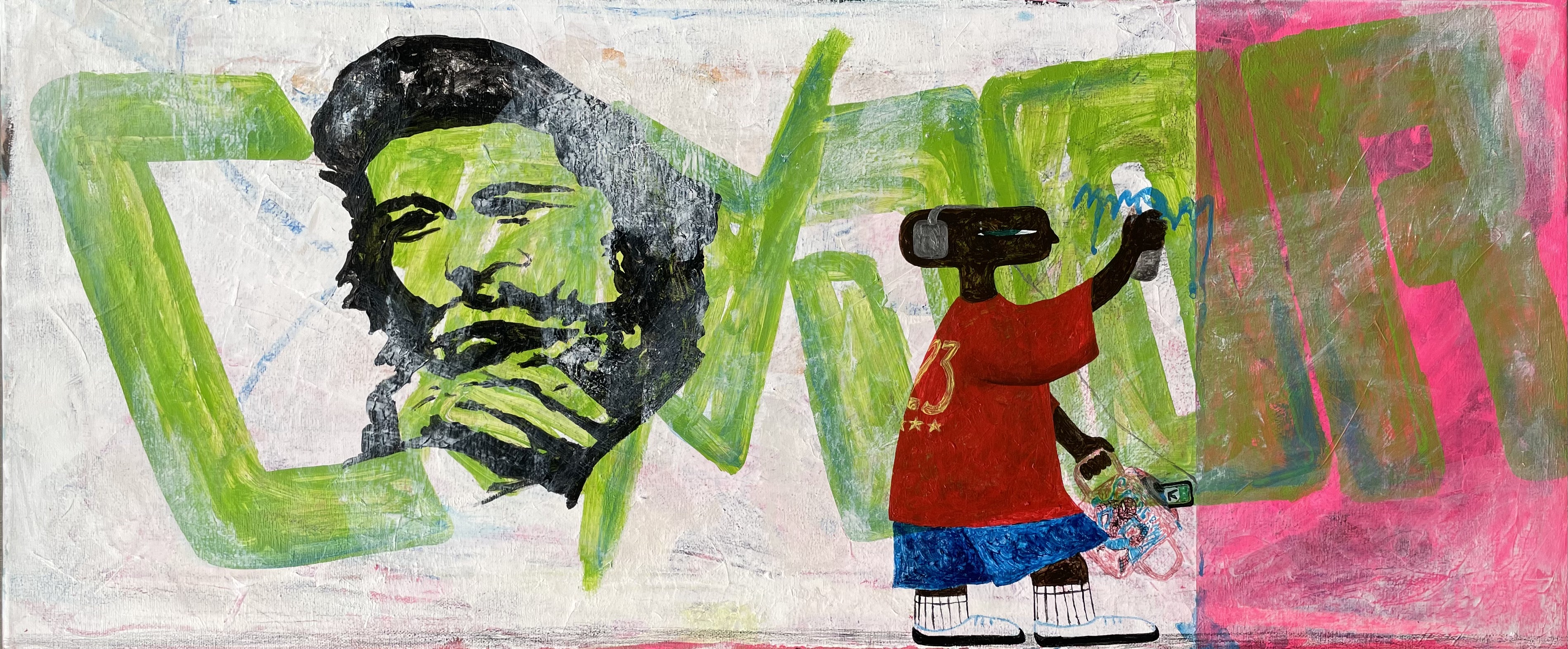 "CARNALITO" 70x30 cm - vendida