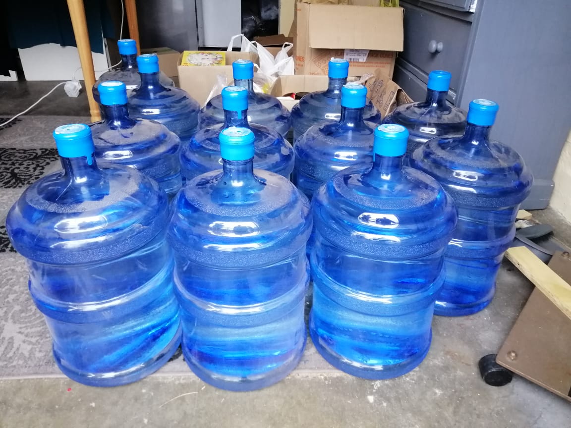 11.04.2020 Many thanks to Kevin and Wessel from Paradigm Shift Special Effects for donating over 220 litres of water which has been distributed by the Gugulethu CAN.