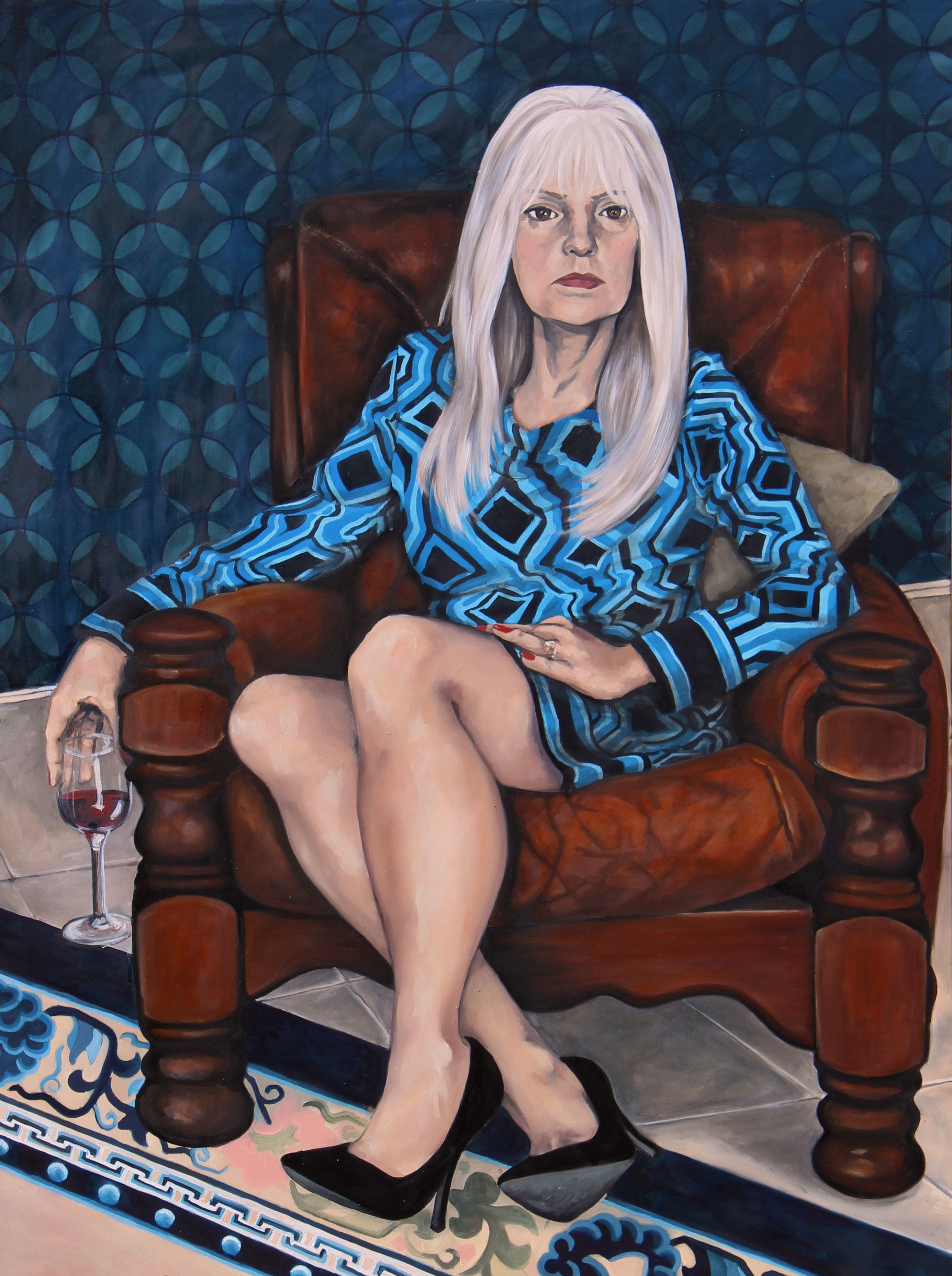 The Matriarch - Michelle Esbenshade [2015], oil paint on canvas, 122x91cm