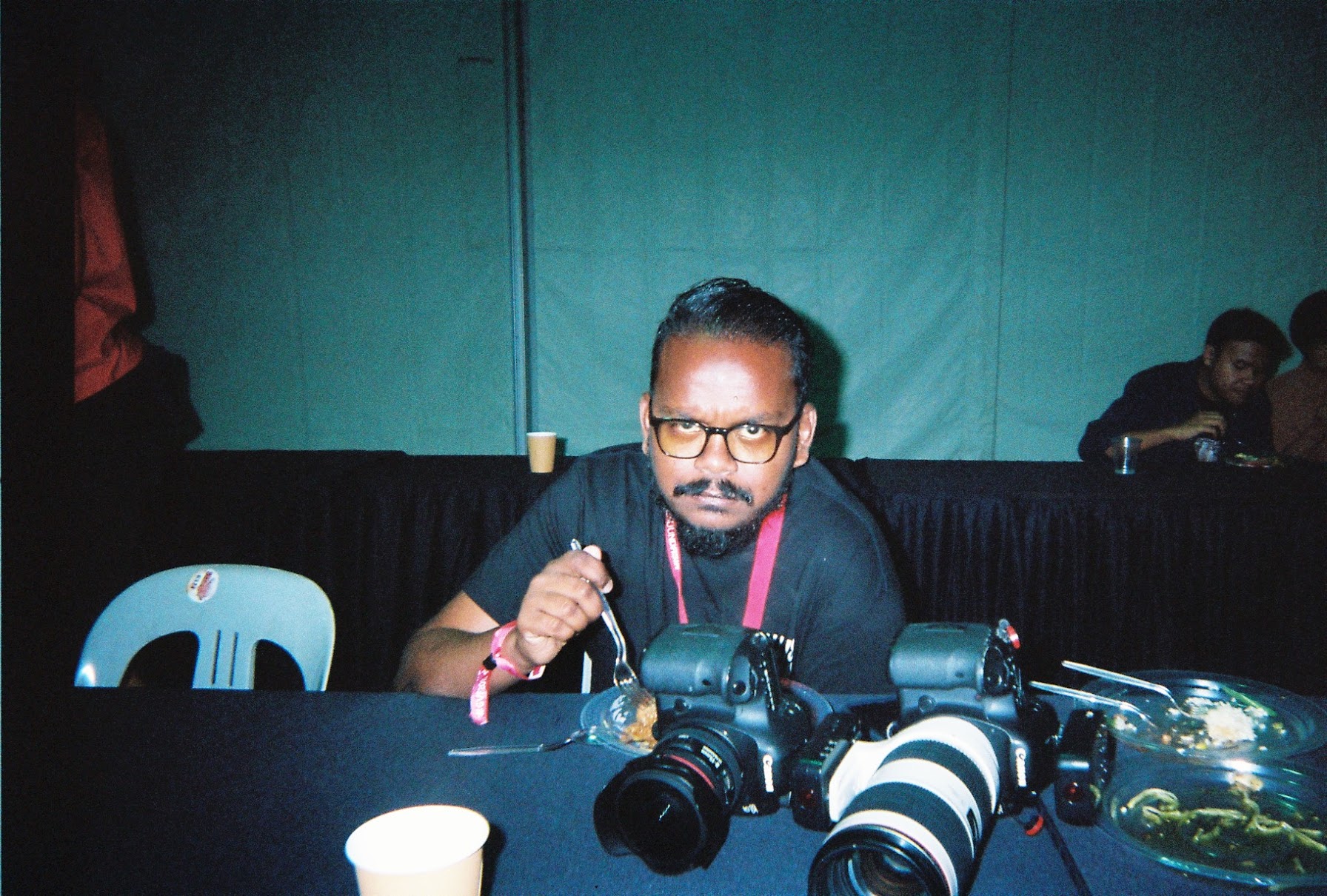 Ashok Kumar backstage