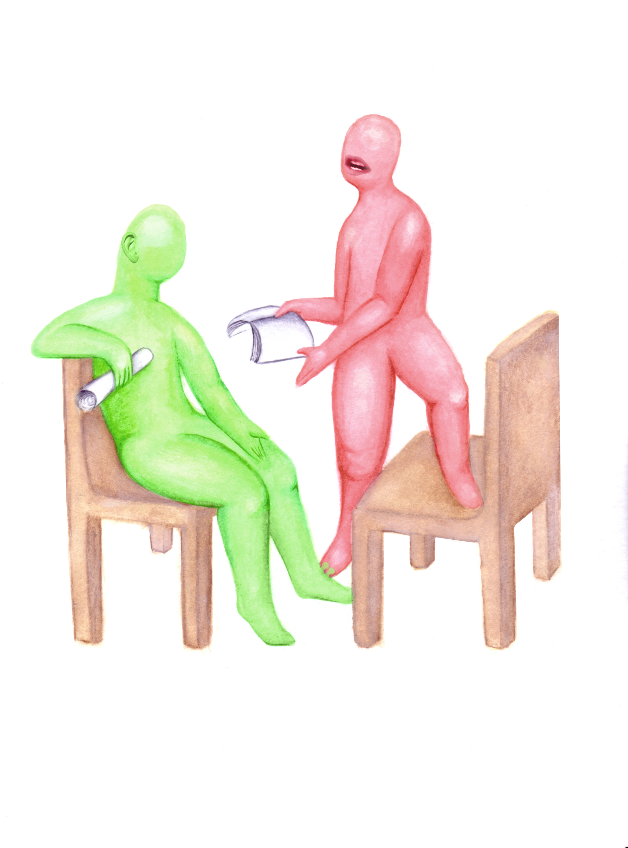 The Dramaturg & The Director