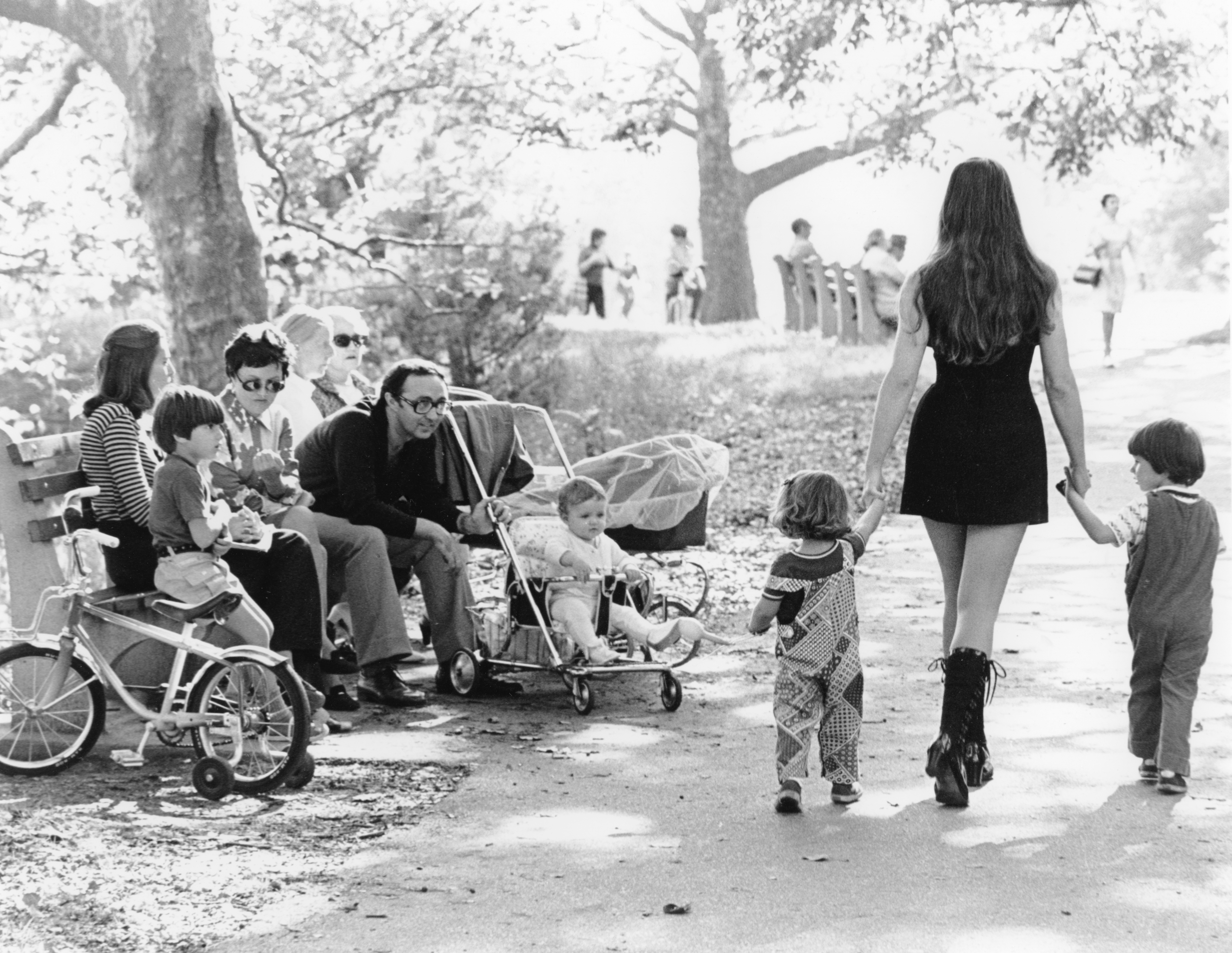 Families, Central Park, 1973