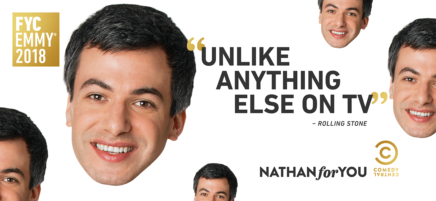 Nathan For You billboard ad