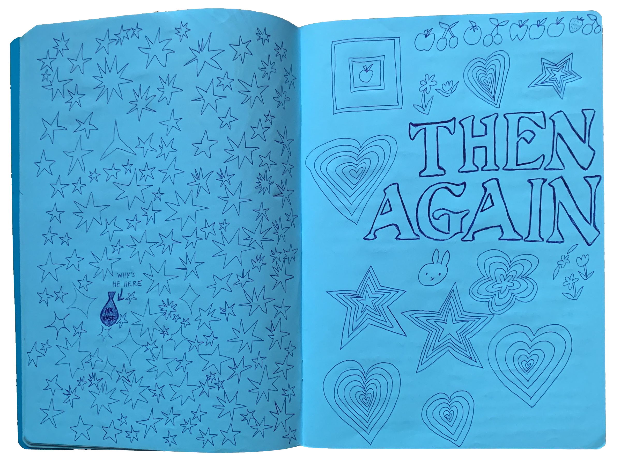 ballpoint on paper, spring 2019