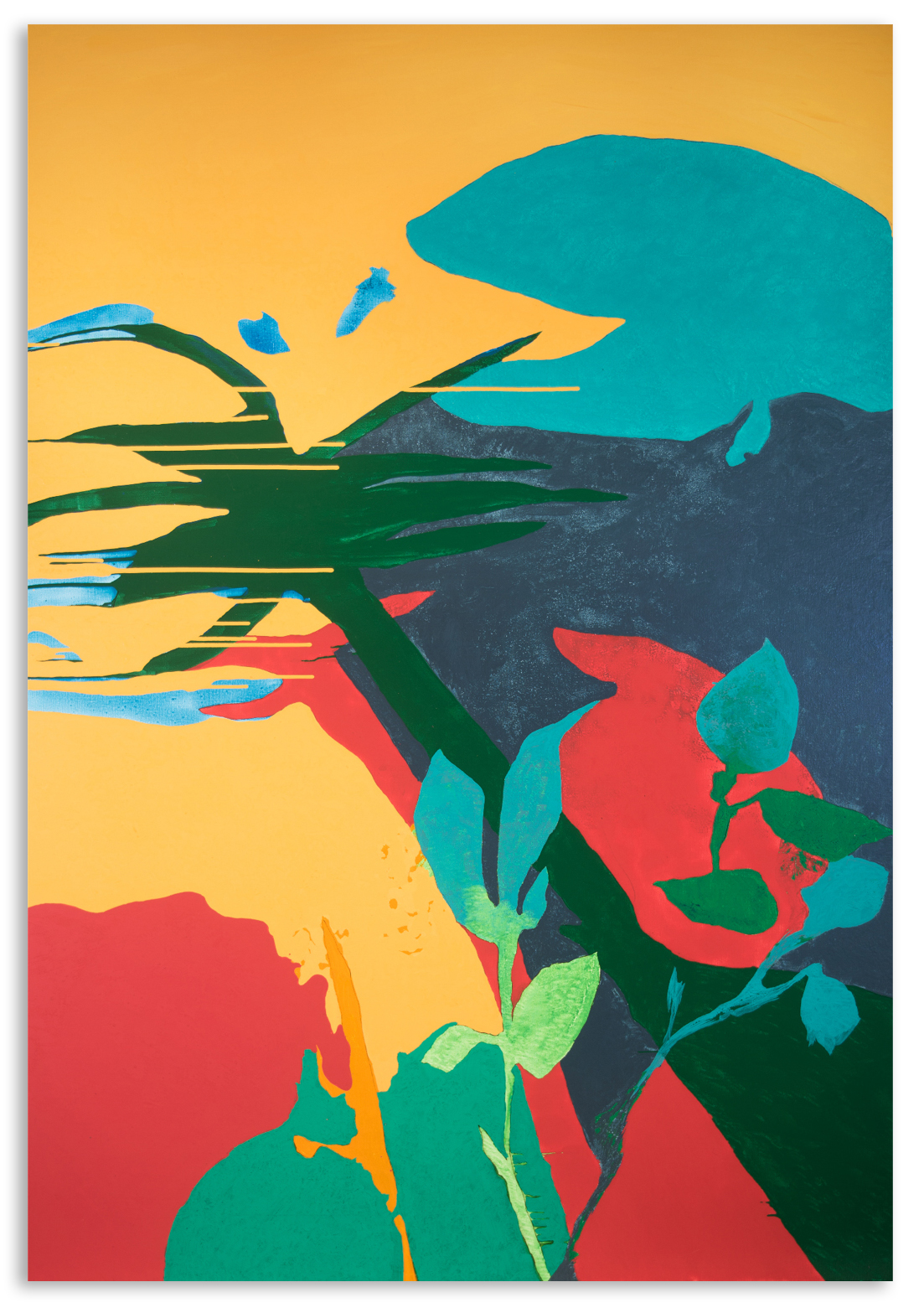 "Untitled", Oil on canvas, 200x140cm, 2023