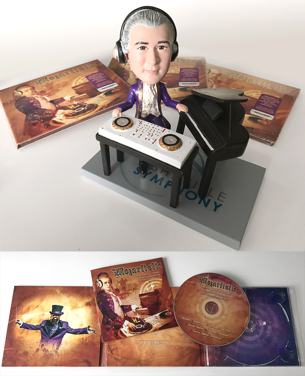 Mozartistic CDs and merhandise