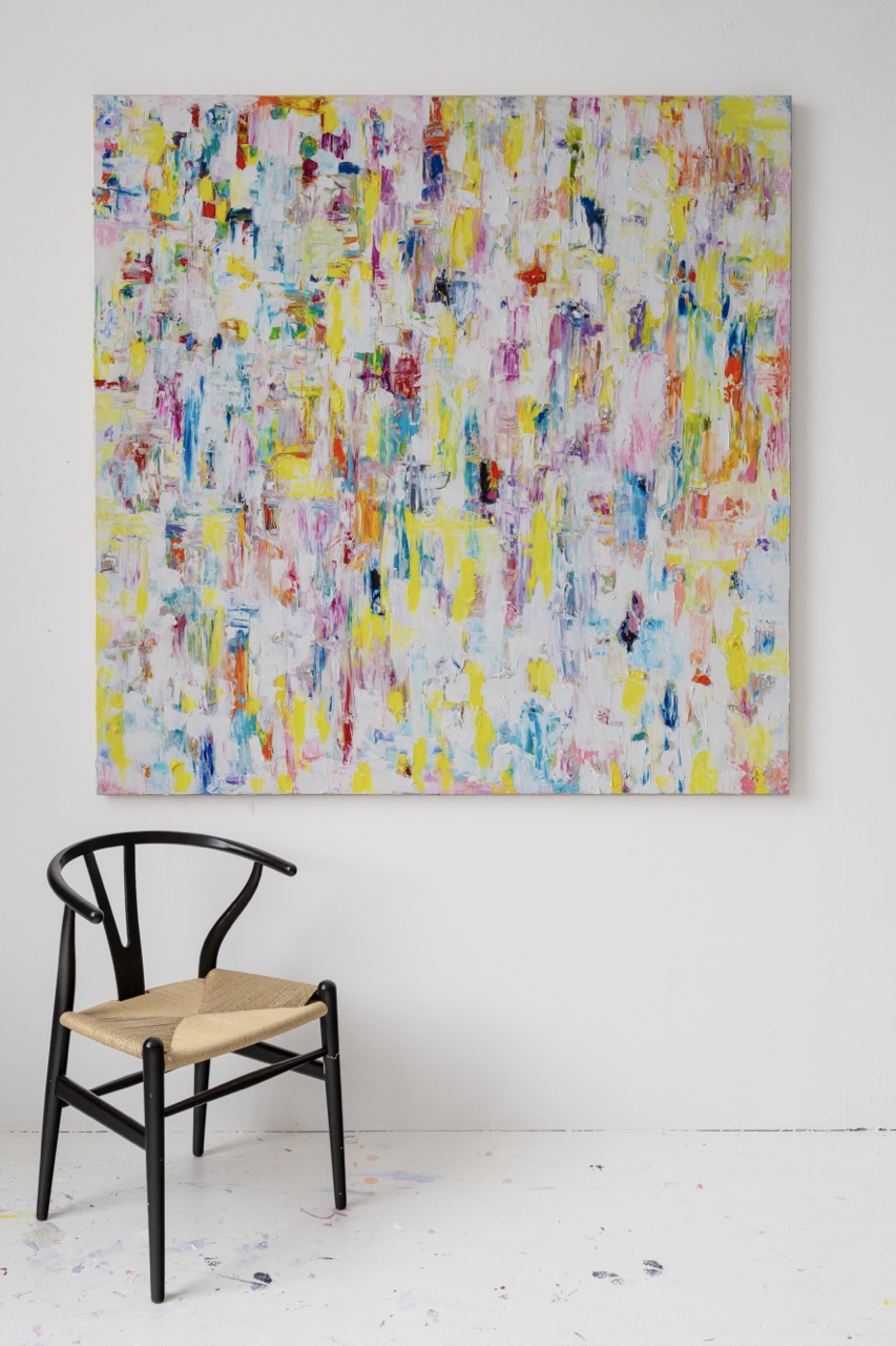 Flower Stand in Singel – 64x64 in