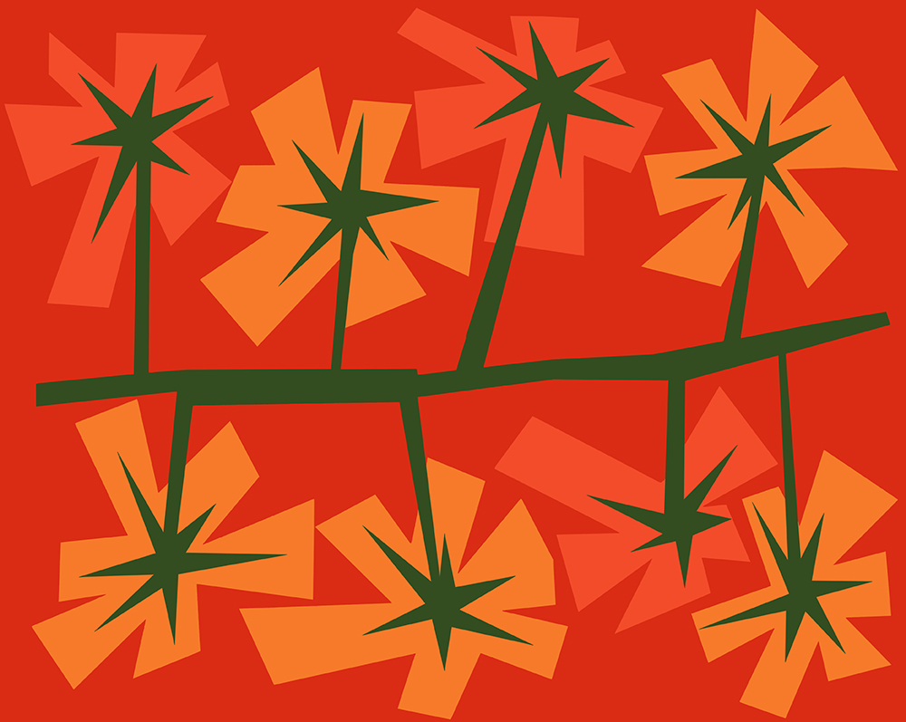 Tomato, 8.5" x 10.75", Silkscreen on Paper