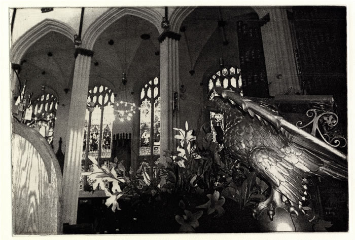 Looking out from the Pulpit