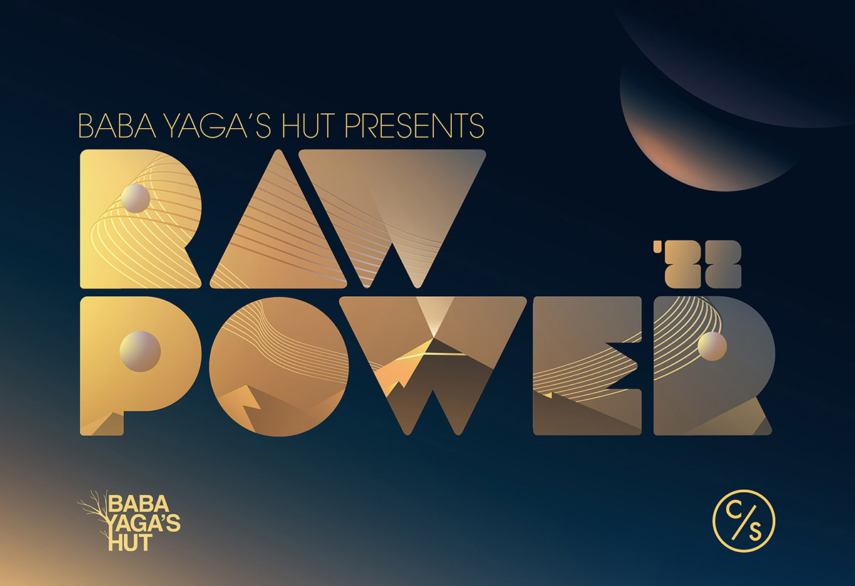 Raw Power Festival 2022 logo design