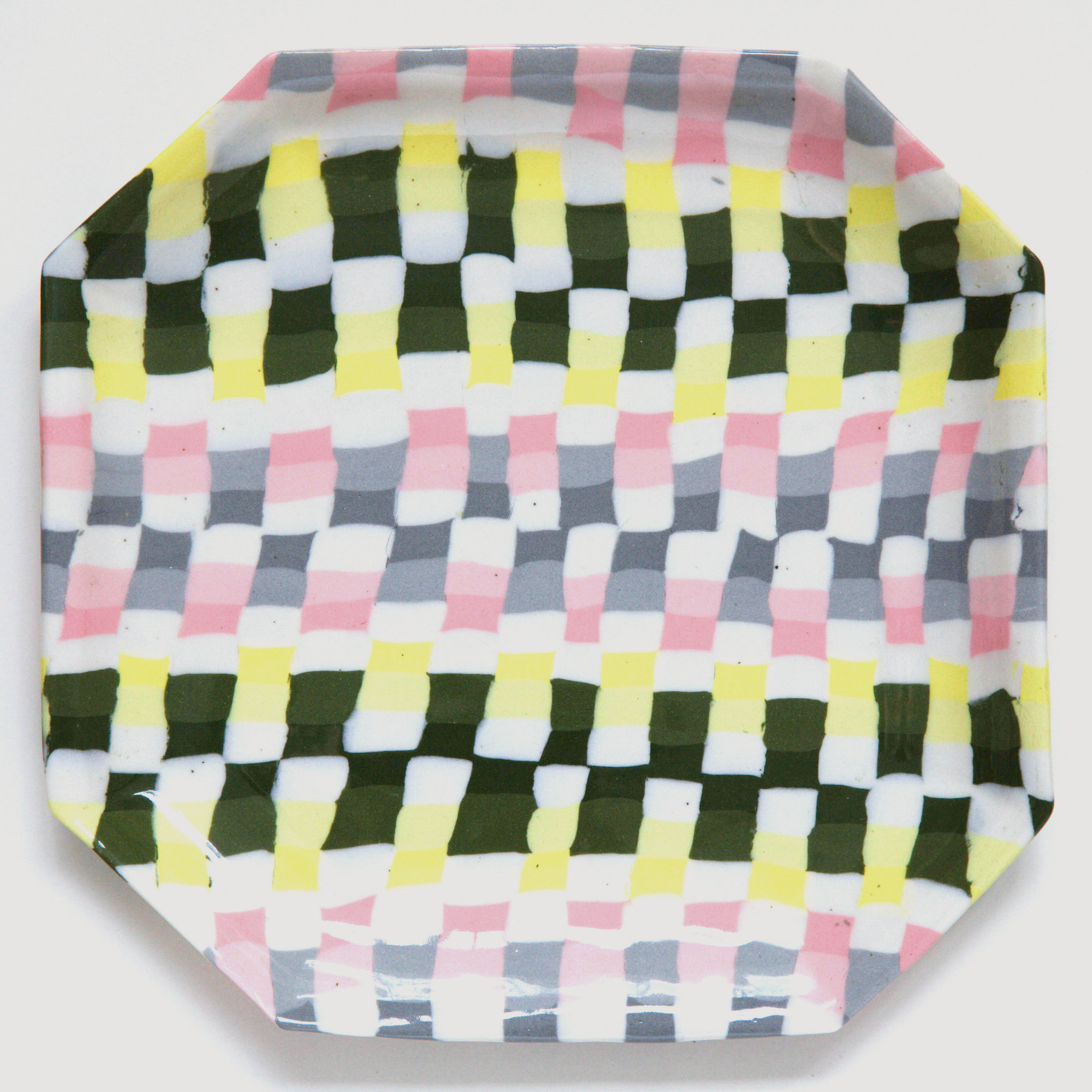 Medium Cropware Octagonal Plate [$120]