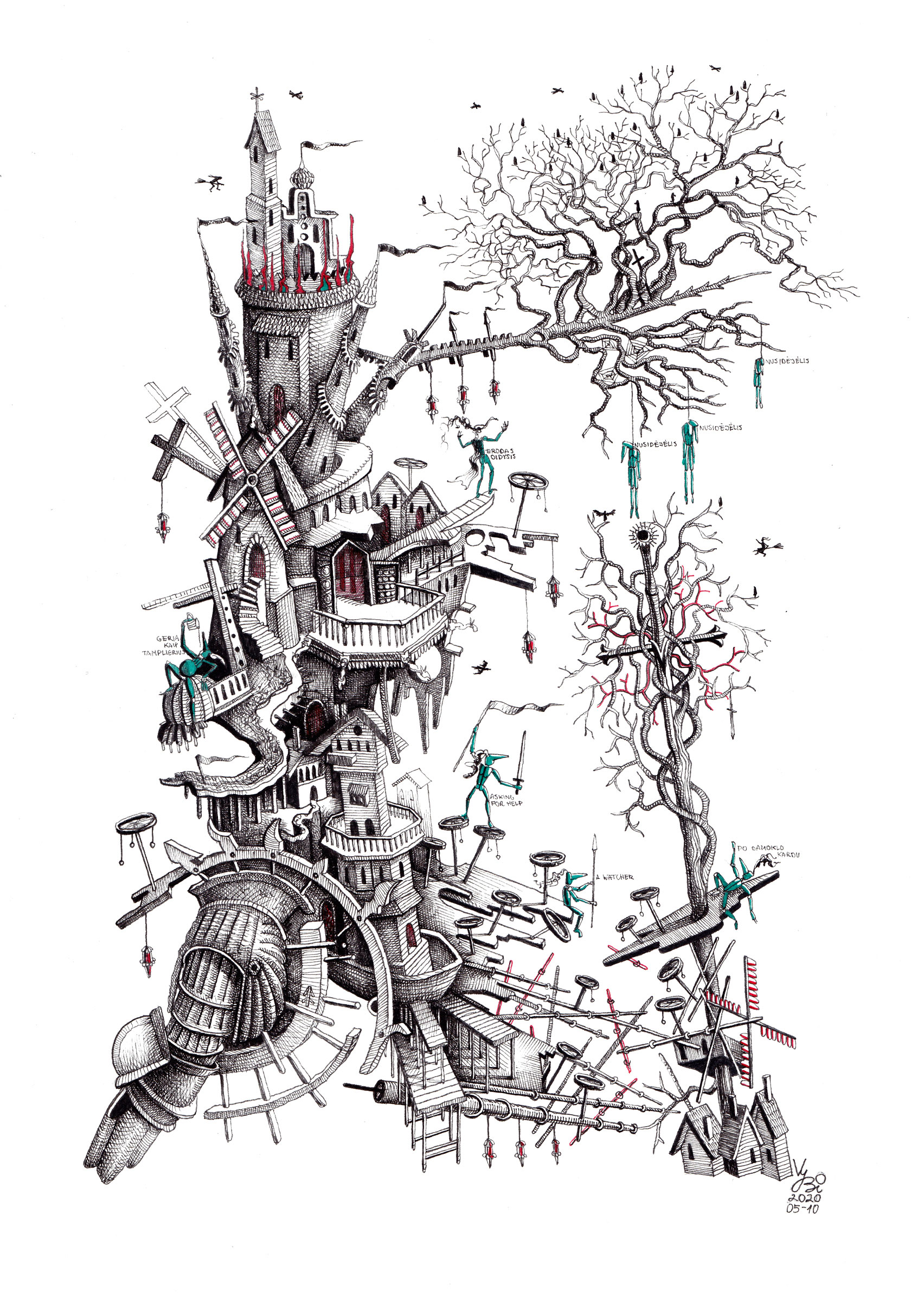 By the sword and the root