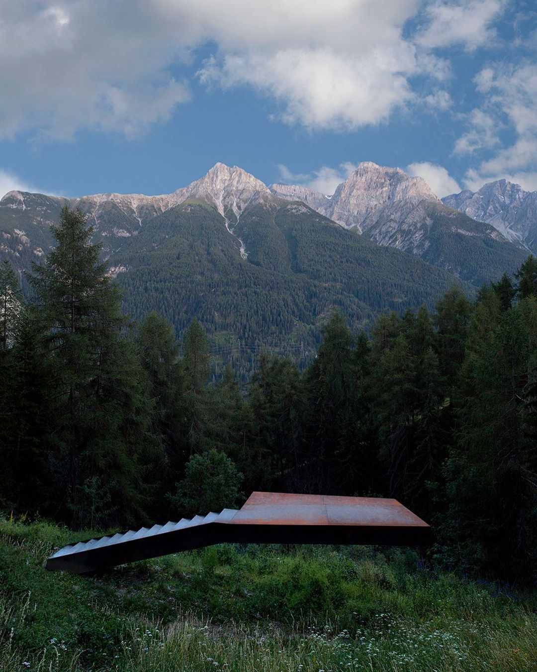 Not Vital, Park in Sent stage, Switzerland