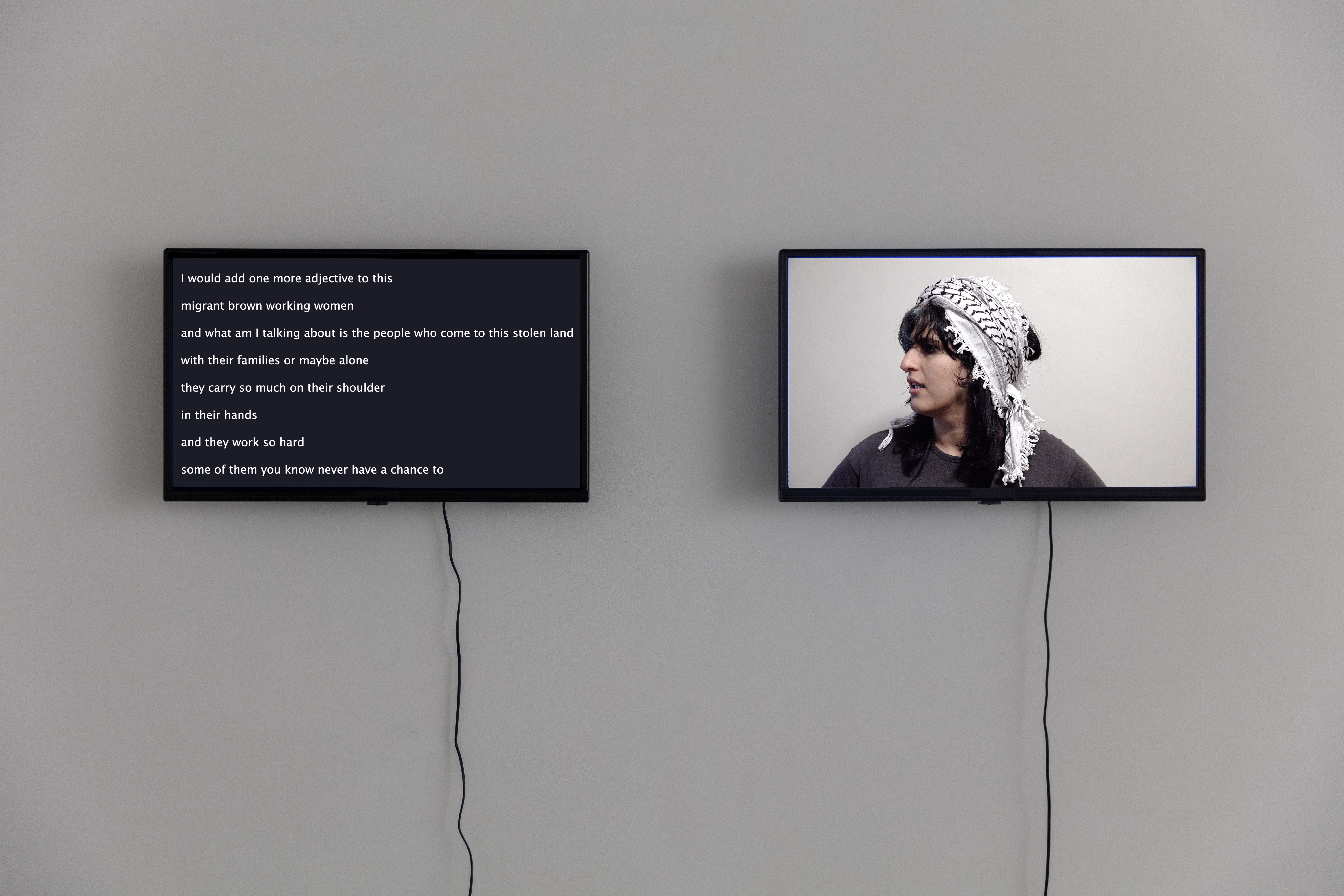 Installation view, VCA Artspace, 2022. Image credits: Jaime Emily Powell and Chunyi Kwek