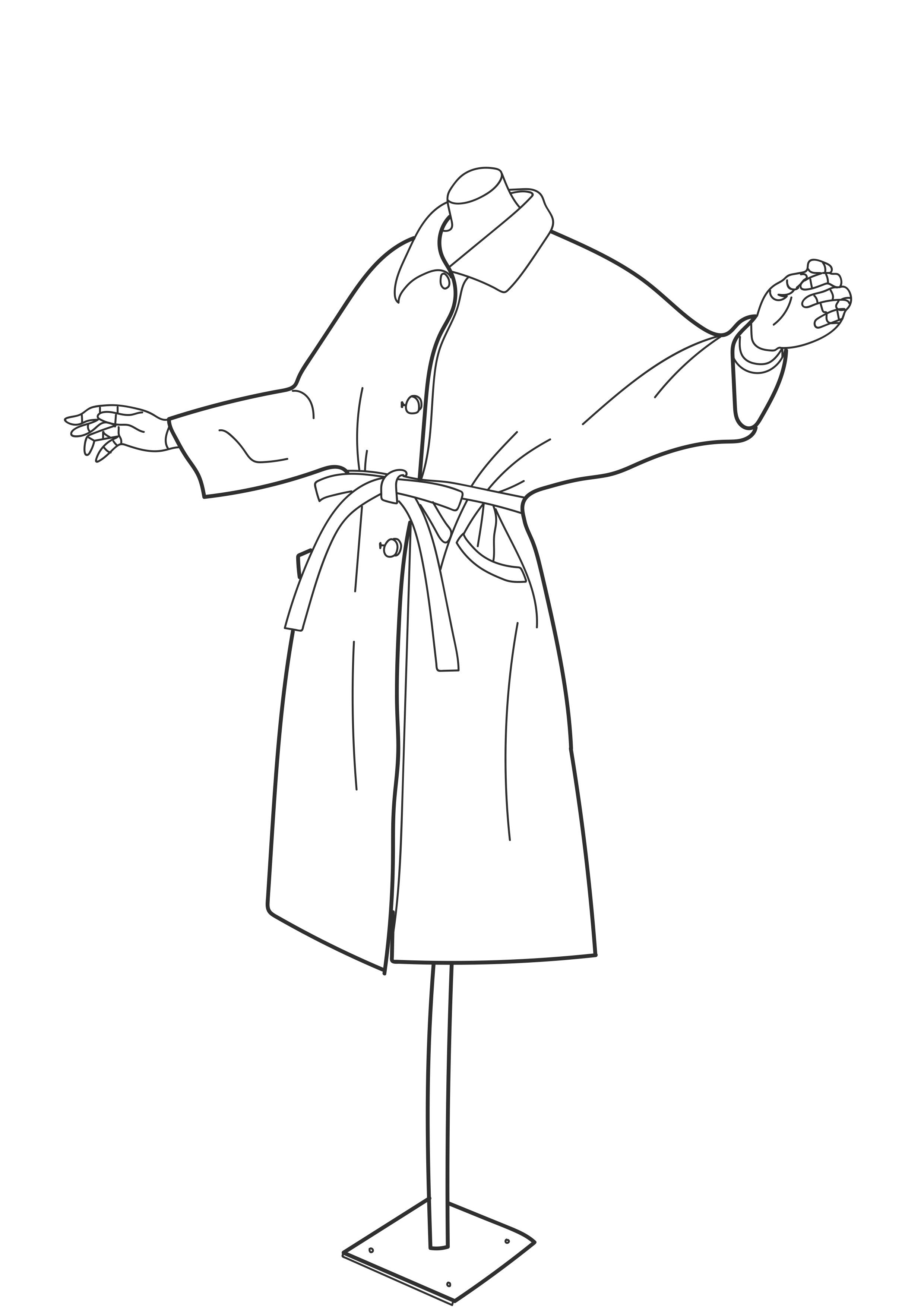 Drawings illustrated on Adobe Illustrator used inside the book