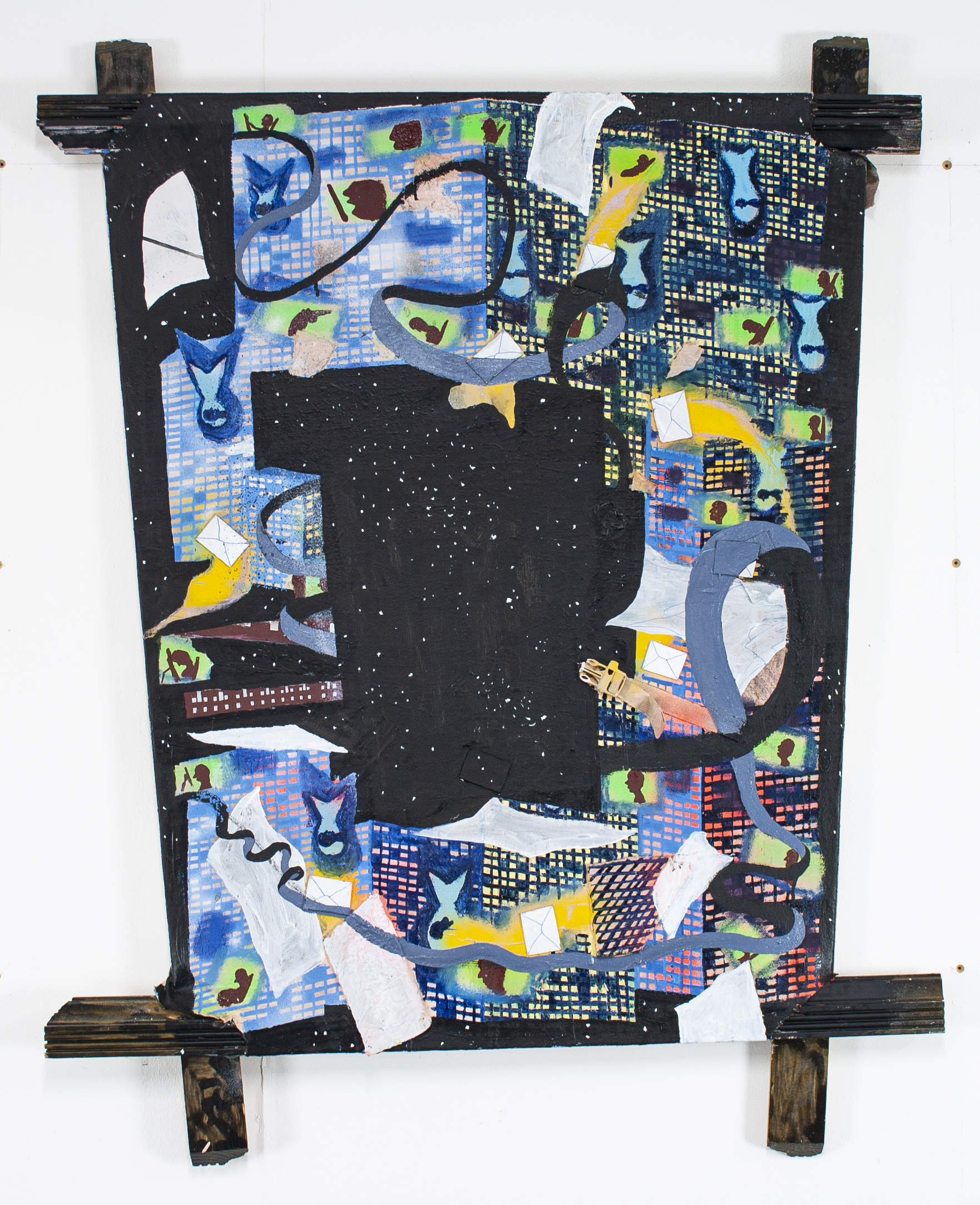  Overtime, 115 x 89cm, 2022