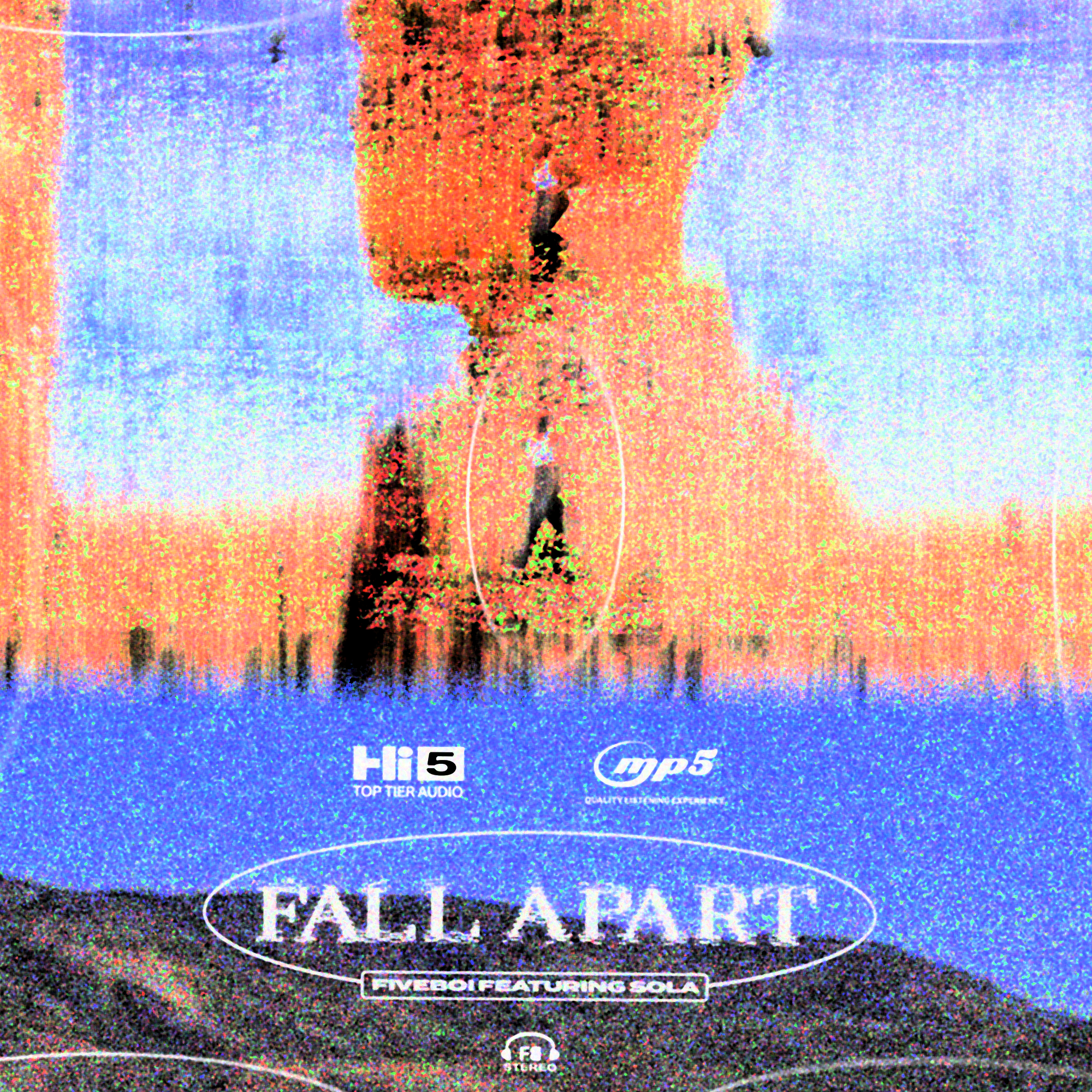 Single art for musician Fiveboi