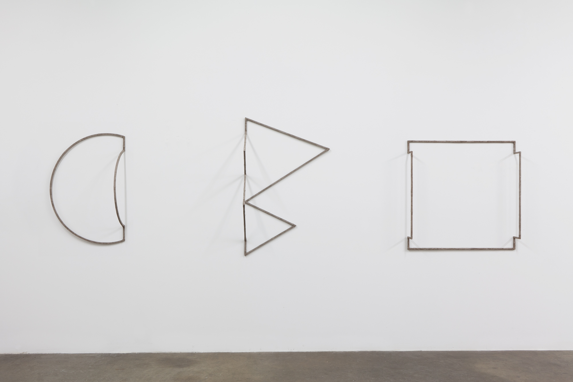 Prime 1-3, 2014Steel wrapped with linenDimensions variable