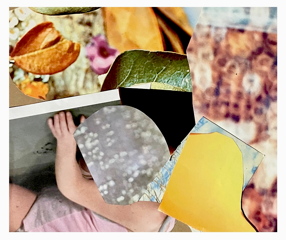 Untitled, 2025, photomontage, 28 x 16.8 cm