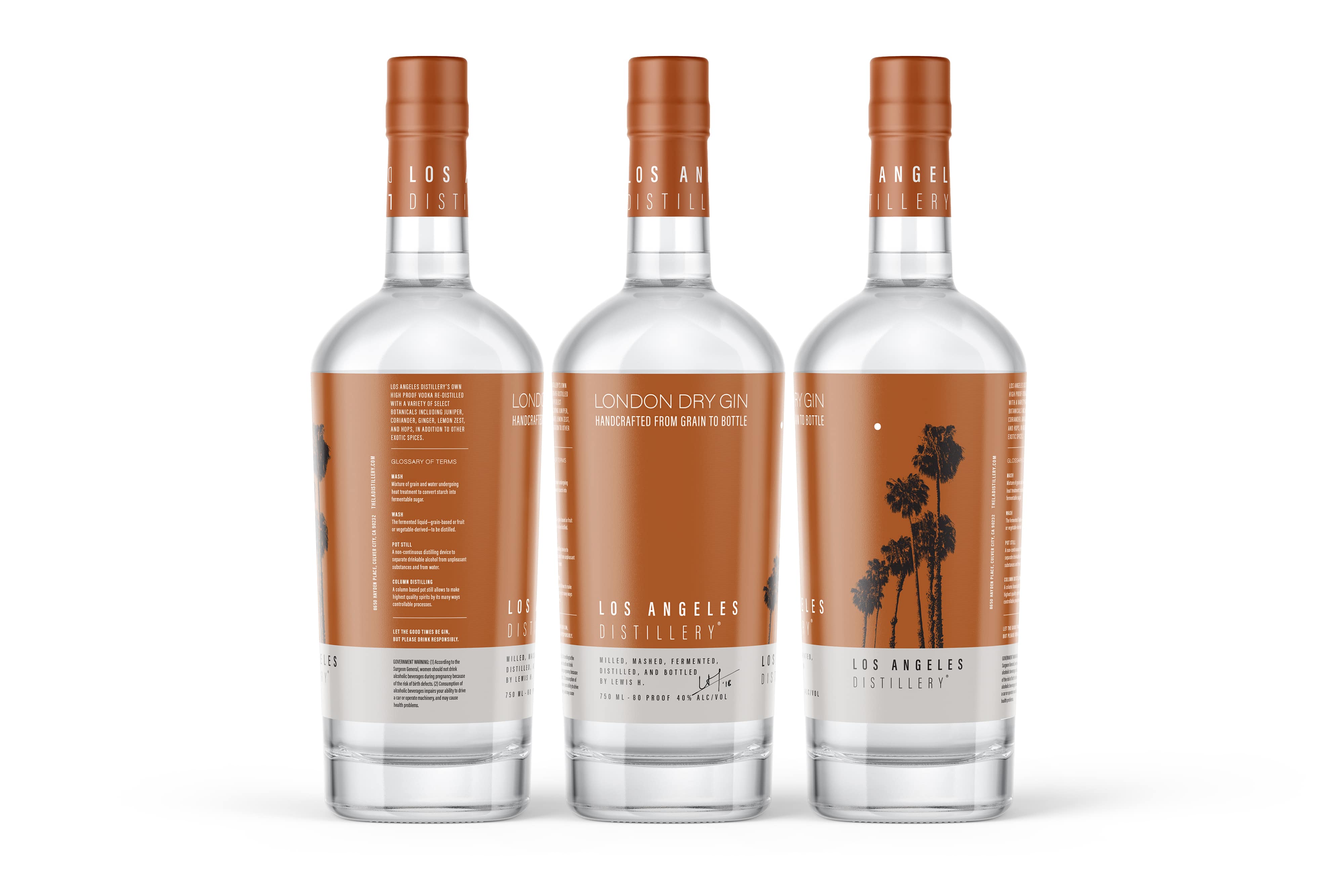 Integrated brand identity and communication strategy for Los Angeles Distillery