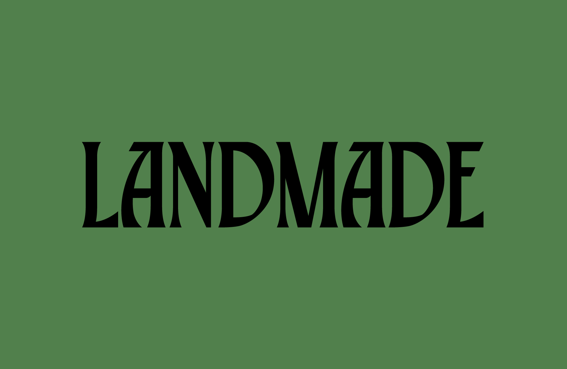 Landmade Beer logo design by Buddy-Buddy