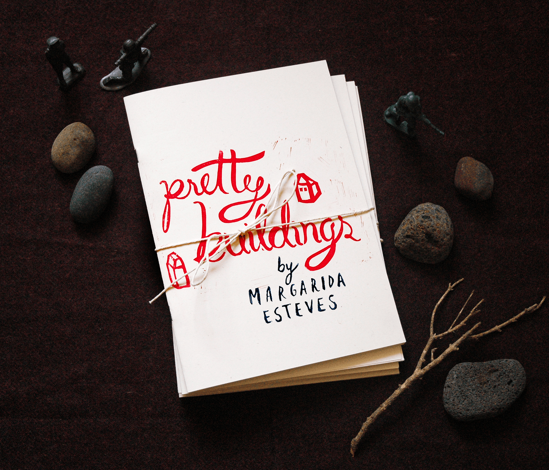 Pretty buildings zine cover