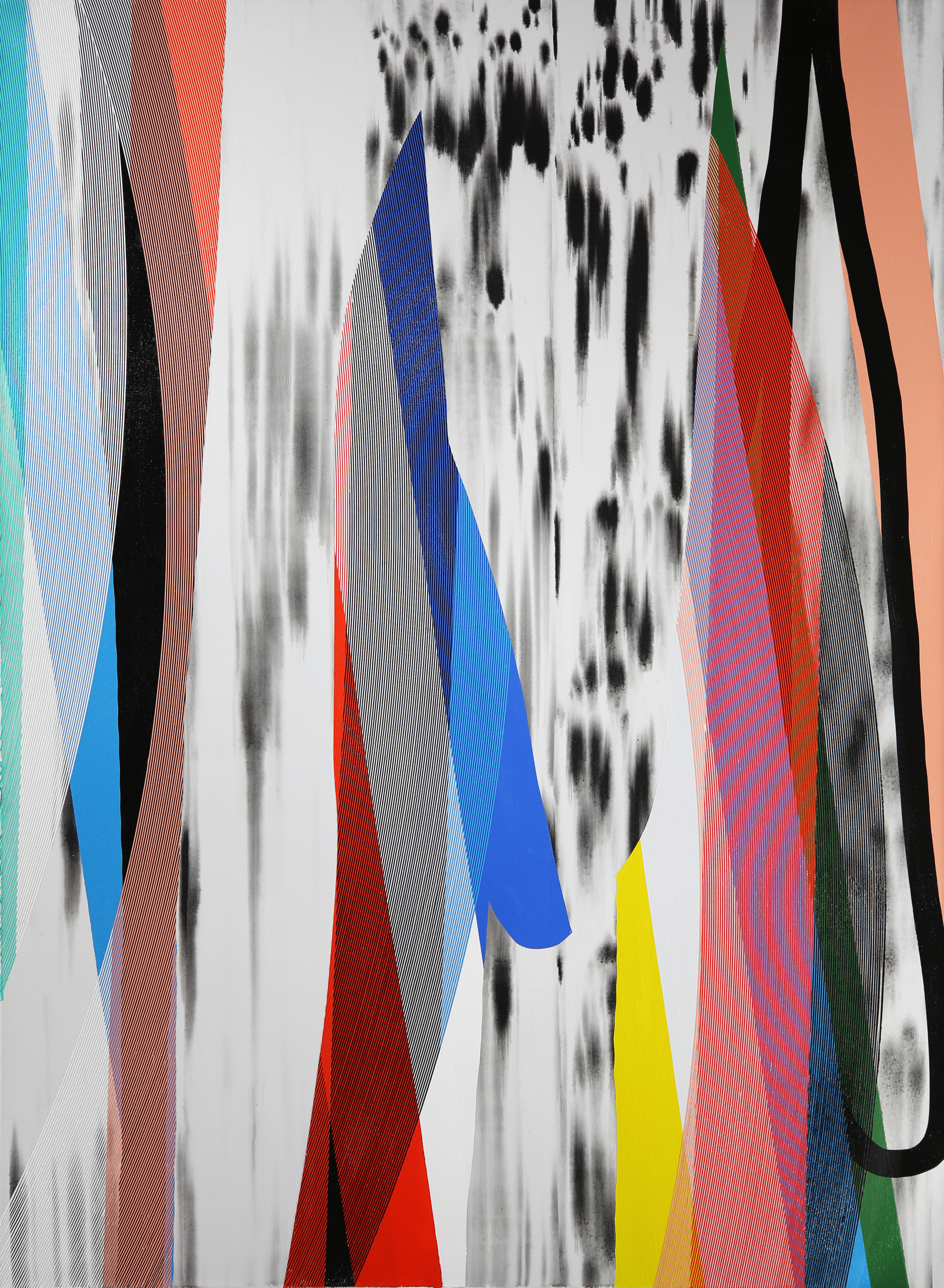 Alice Gallery 2017 Wavey Davey Acrylic on canvas 90cm x 140cm