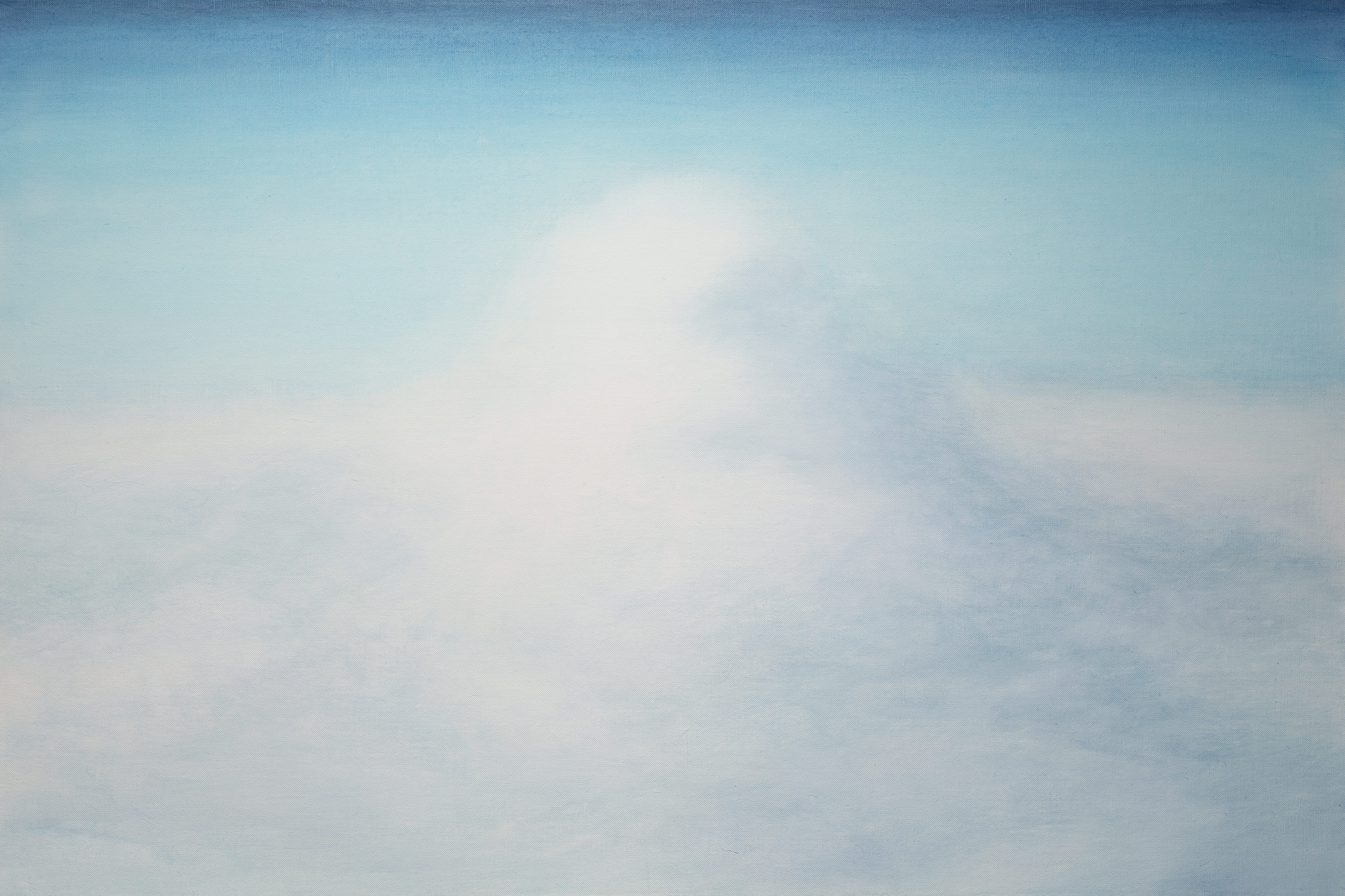 雲上 Above Clouds, 120×80cm, Acrylic on canvas, 2024