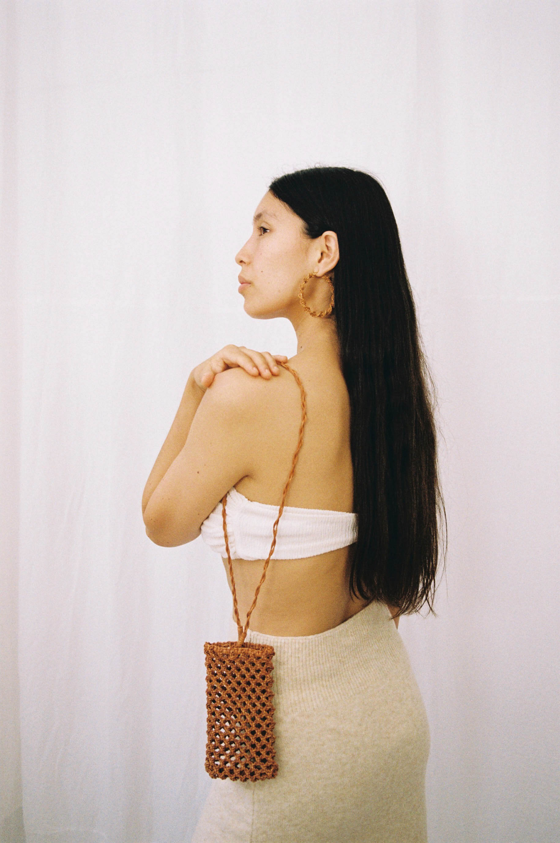 NARA PHONE-BAG [ siena ] €130