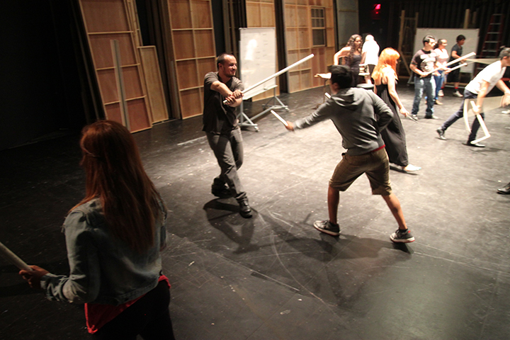 Stage combat class